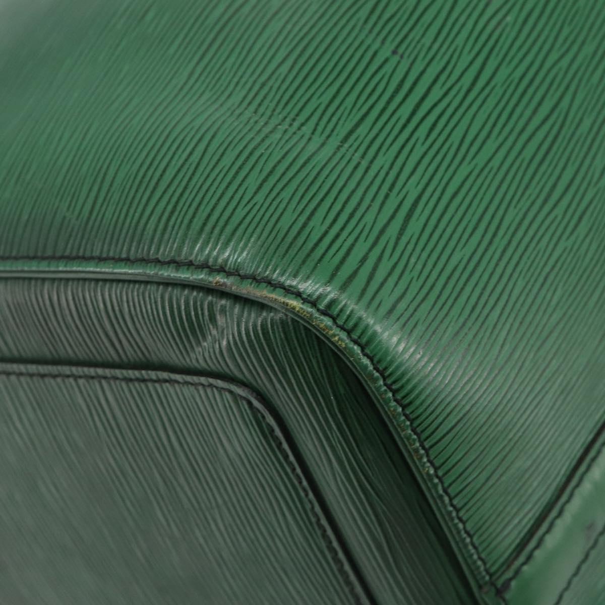 LOUIS VUITTON Epi Keepall 45 Boston Bag Green Keepall 45 LV Auth 205853