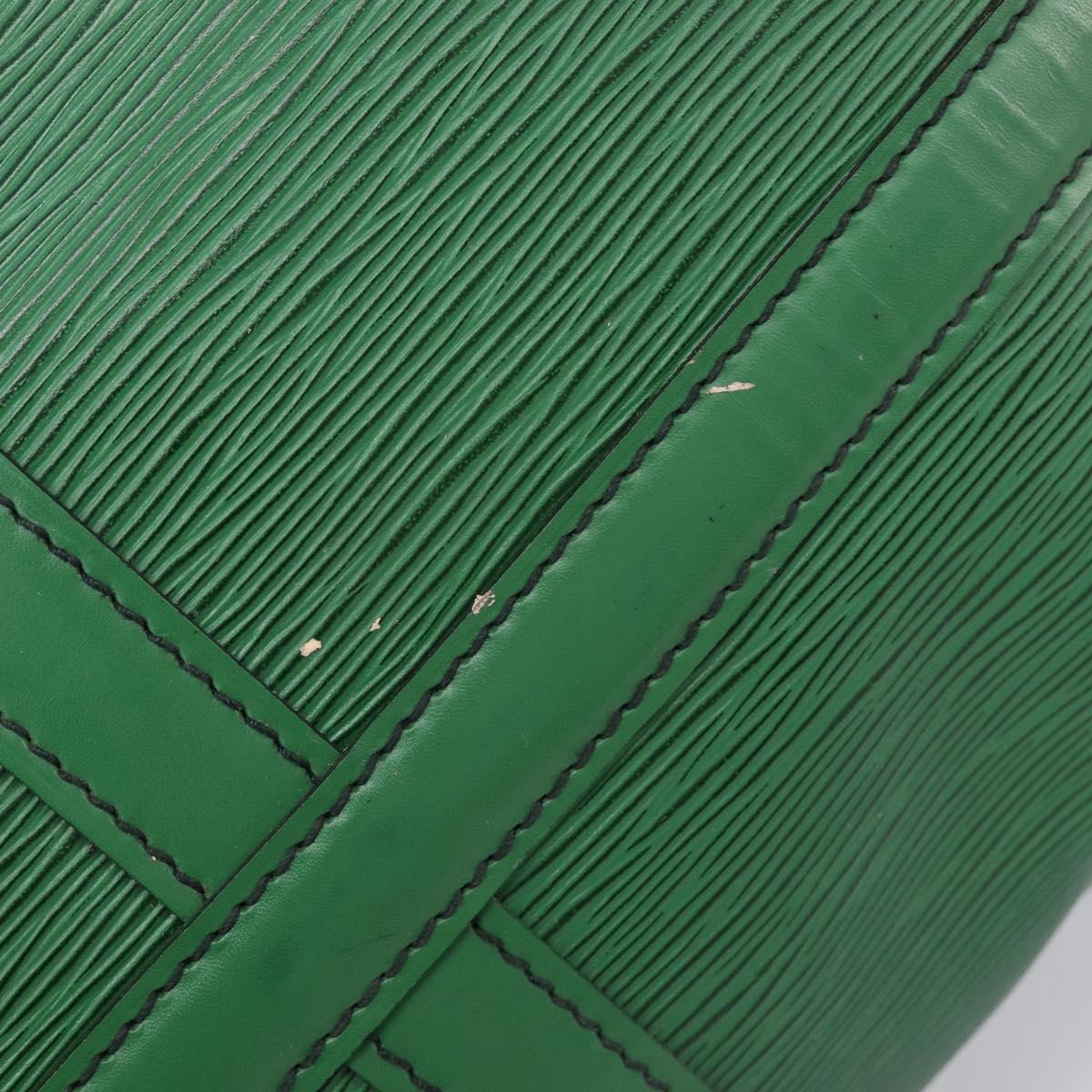 LOUIS VUITTON Epi Keepall 45 Boston Bag Green Keepall 45 LV Auth 205853