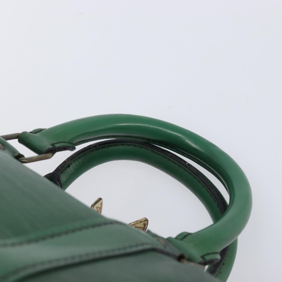 LOUIS VUITTON Epi Keepall 45 Boston Bag Green Keepall 45 LV Auth 205853
