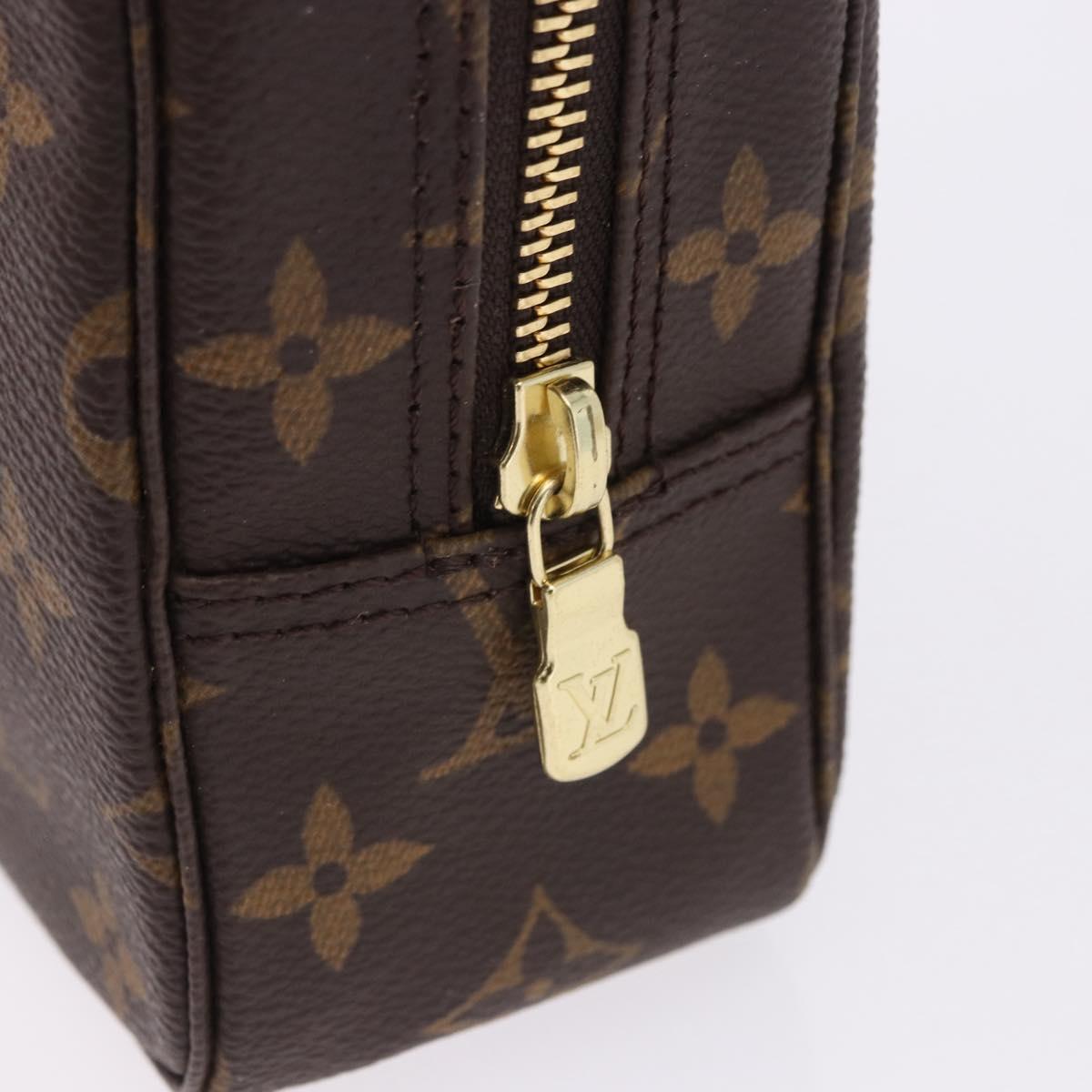 LOUIS VUITTON Monogram Trousse Toilette 23 Clutch Bag M47524 LV Auth 205855