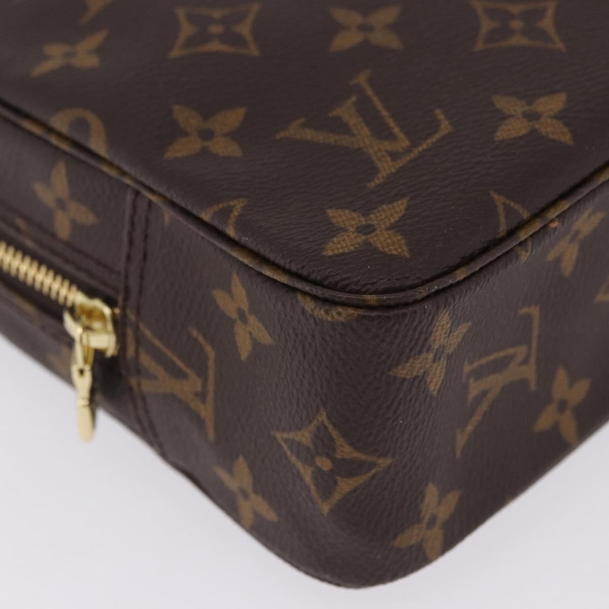 LOUIS VUITTON Monogram Trousse Toilette 23 Clutch Bag M47524 LV Auth 205855