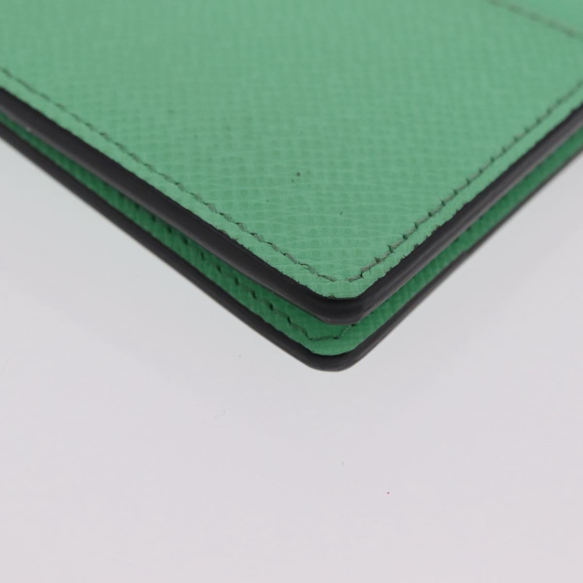 LOUIS VUITTON Organizer Dupoch Card Case Mint Green M27652 LV Auth 205859M