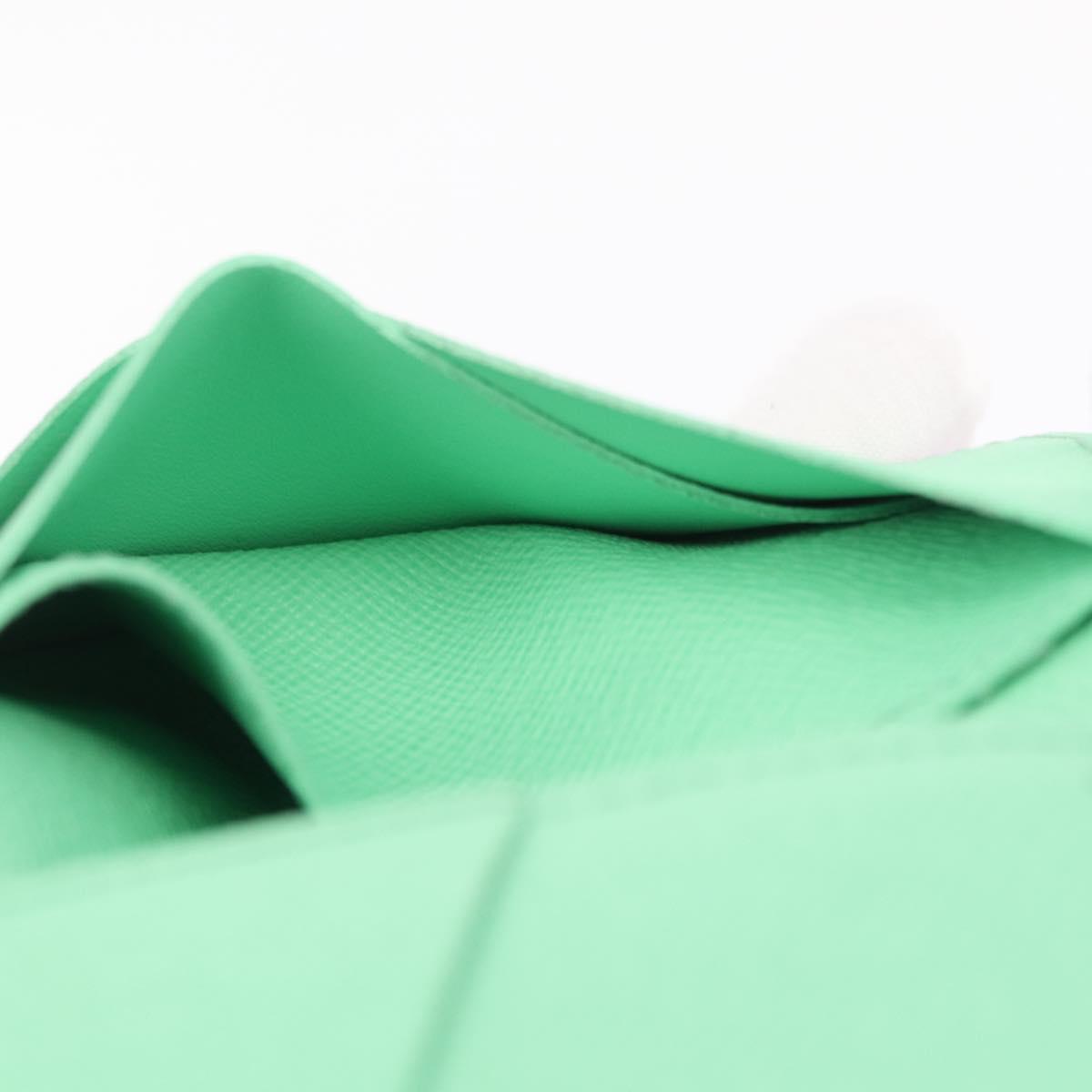 LOUIS VUITTON Organizer Dupoch Card Case Mint Green M27652 LV Auth 205859M