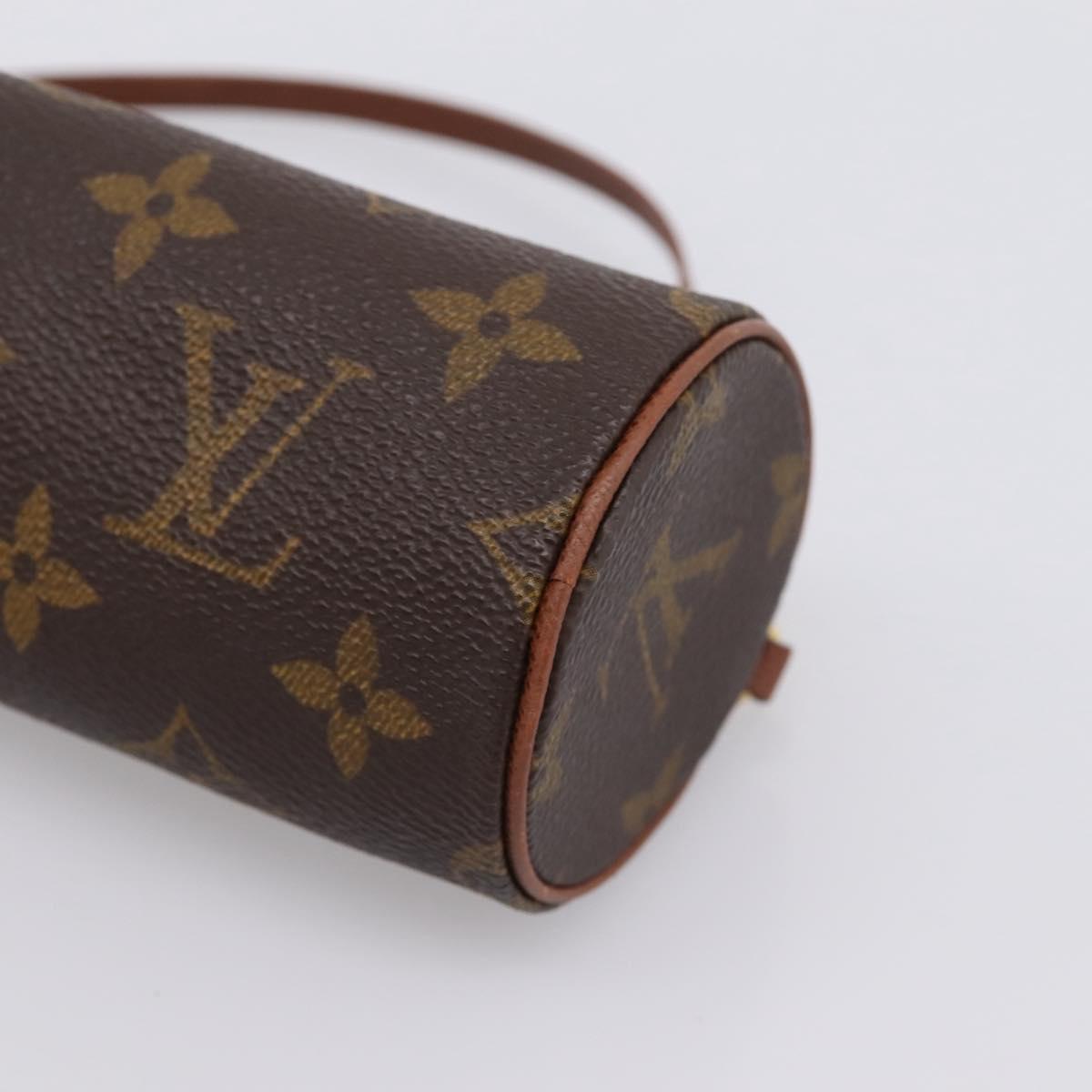 LOUIS VUITTON Monogram Papillon Pouch LV Auth 205861V