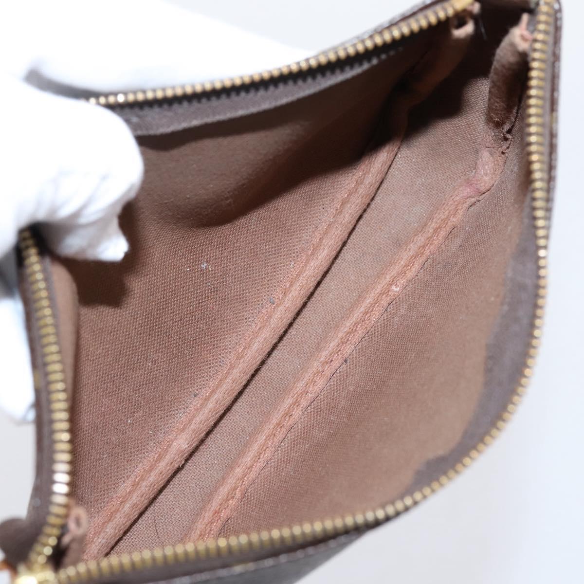 LOUIS VUITTON Monogram Mini Pochette Accessoires Pouch M58009 LV Auth 205864