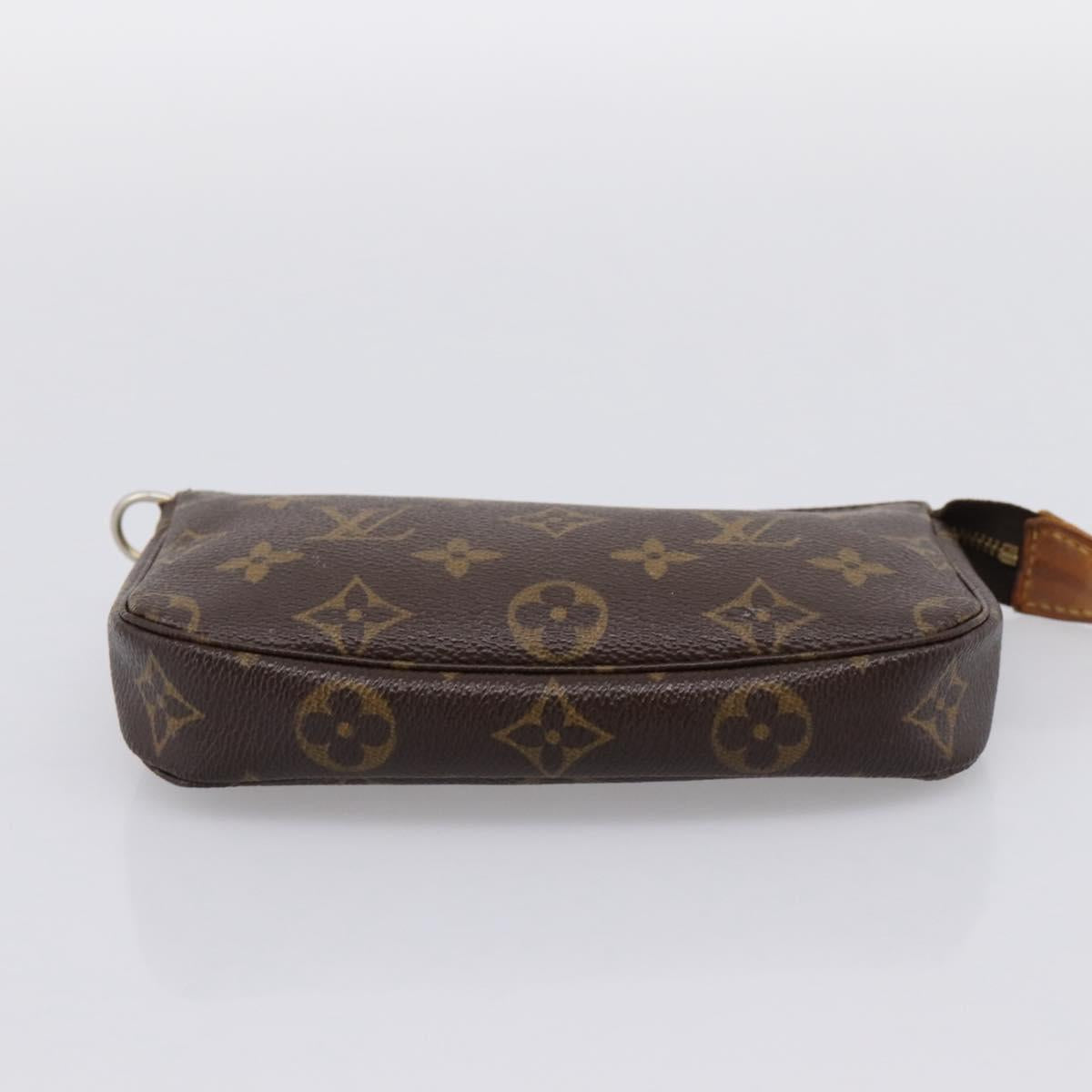 LOUIS VUITTON Monogram Mini Pochette Accessoires Pouch M58009 LV Auth 205864