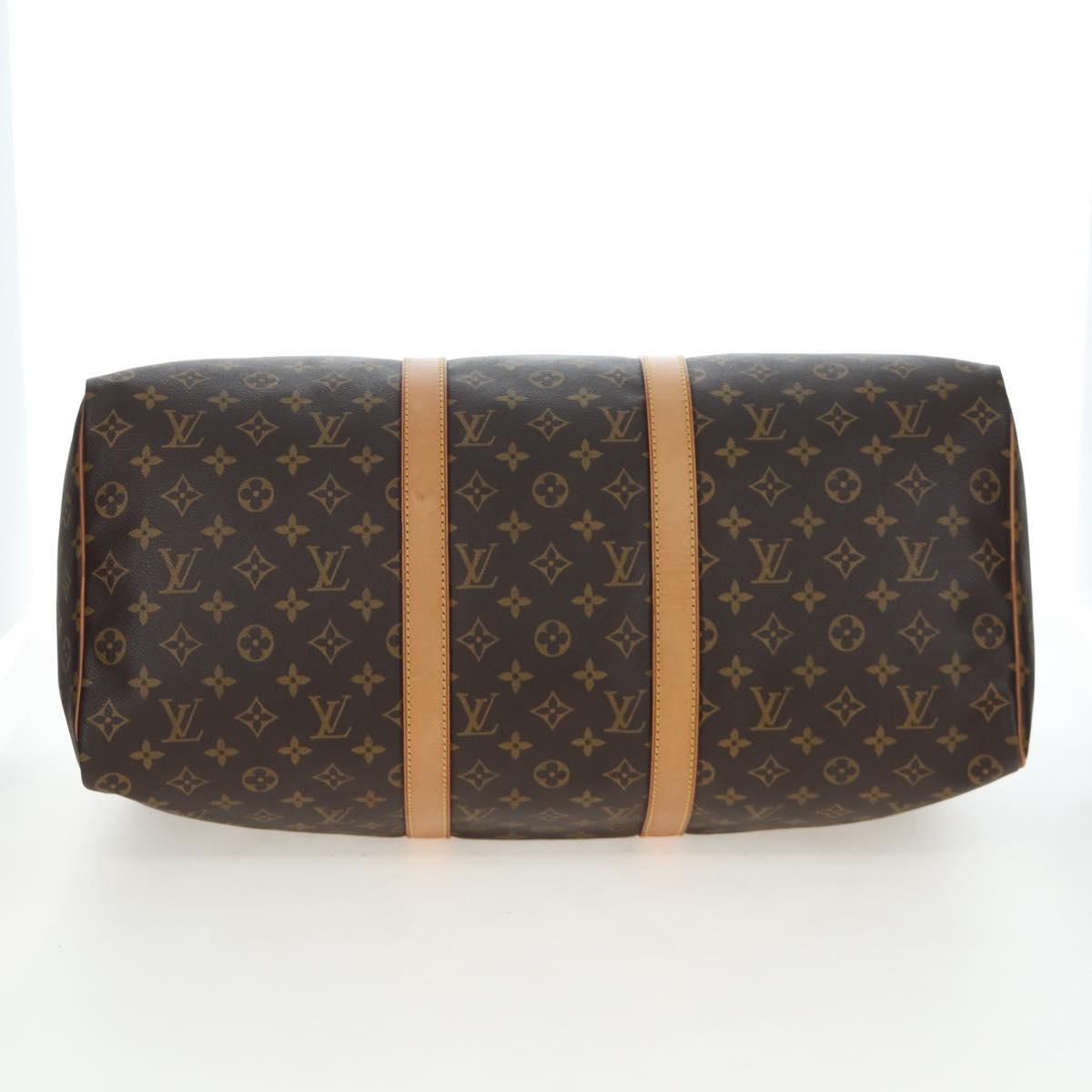 LOUIS VUITTON Monogram Keepall 50 Boston Bag M41426 LV Auth 205869A