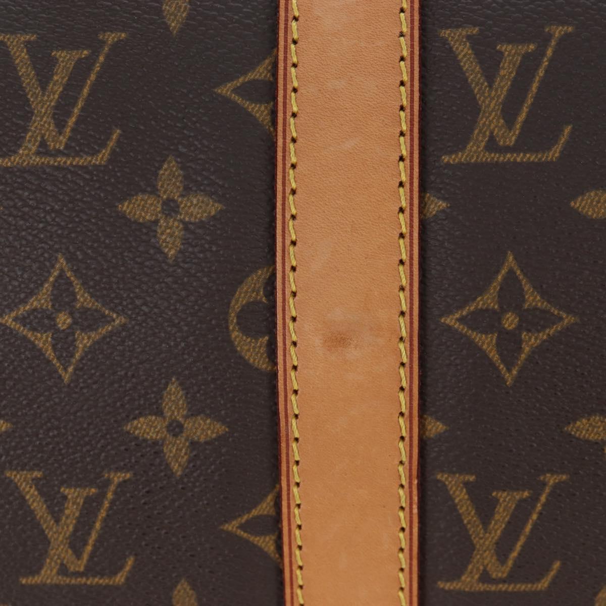 LOUIS VUITTON Monogram Keepall 50 Boston Bag M41426 LV Auth 205869A