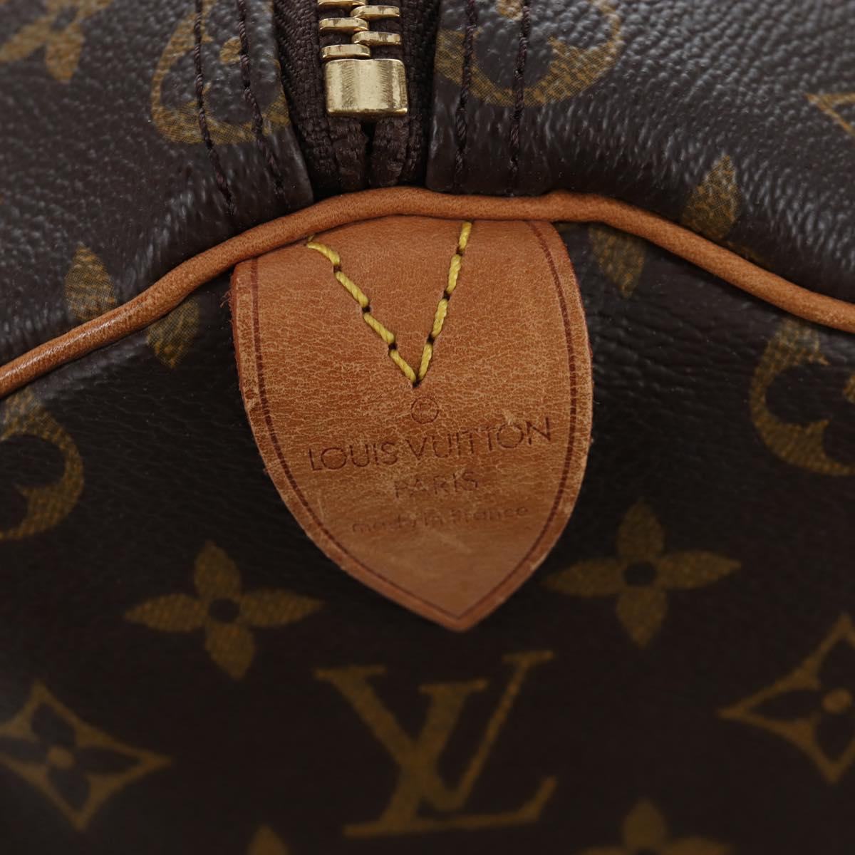 LOUIS VUITTON Monogram Keepall 50 Boston Bag M41426 LV Auth 205869A
