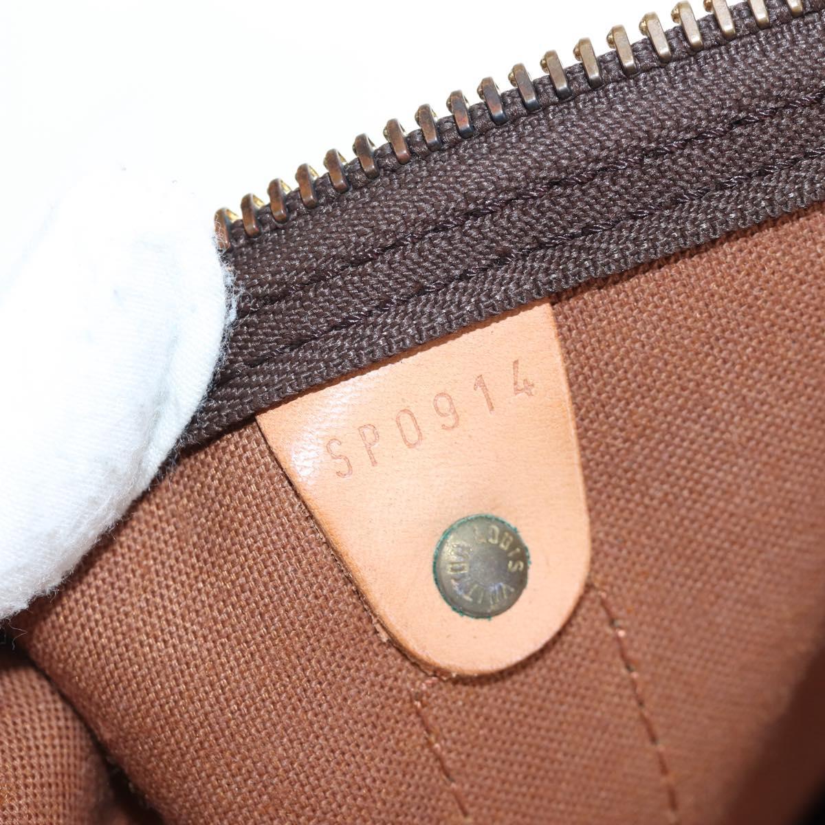LOUIS VUITTON Monogram Keepall 50 Boston Bag M41426 LV Auth 205869A