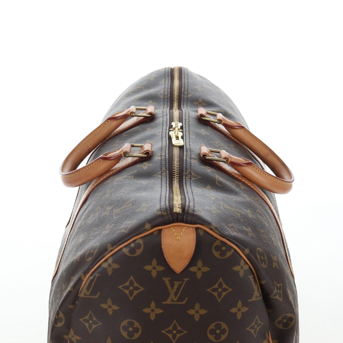 LOUIS VUITTON Monogram Keepall 50 Boston Bag M41426 LV Auth 205869A