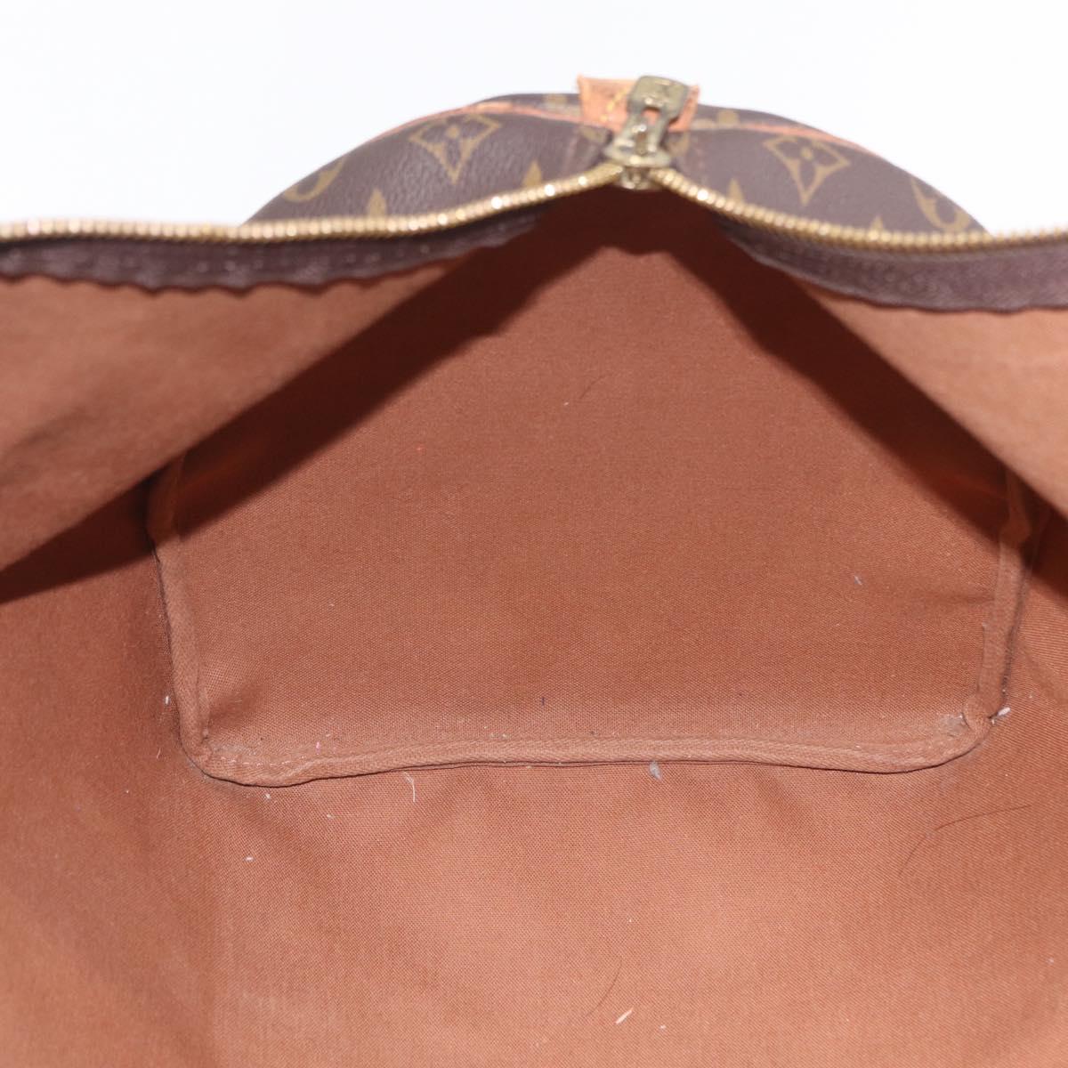 LOUIS VUITTON Monogram Keepall 55 Boston Bag M41424 LV Auth 205870