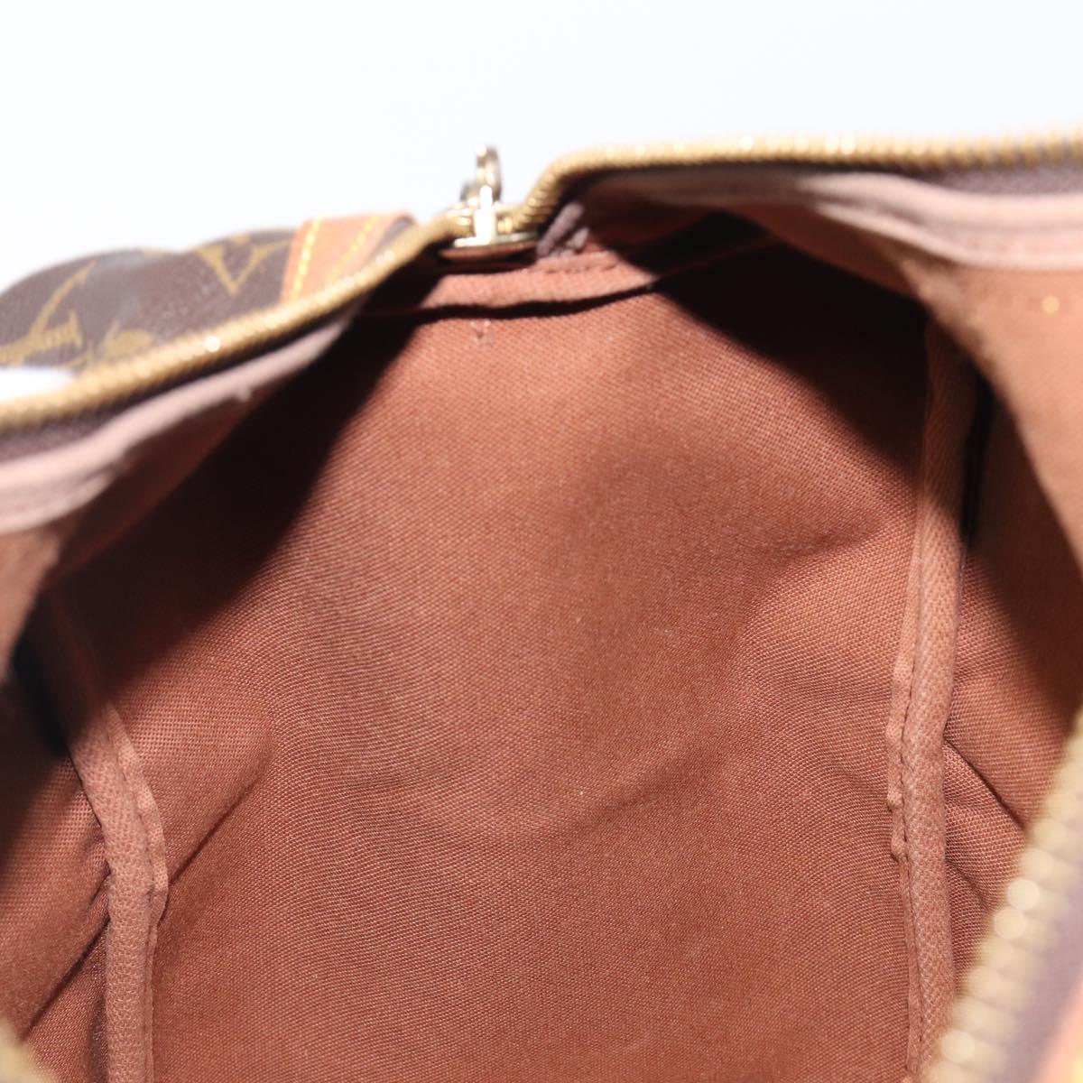 LOUIS VUITTON Monogram Sac Souple 35 Boston Bag M41626 LV Auth 205872