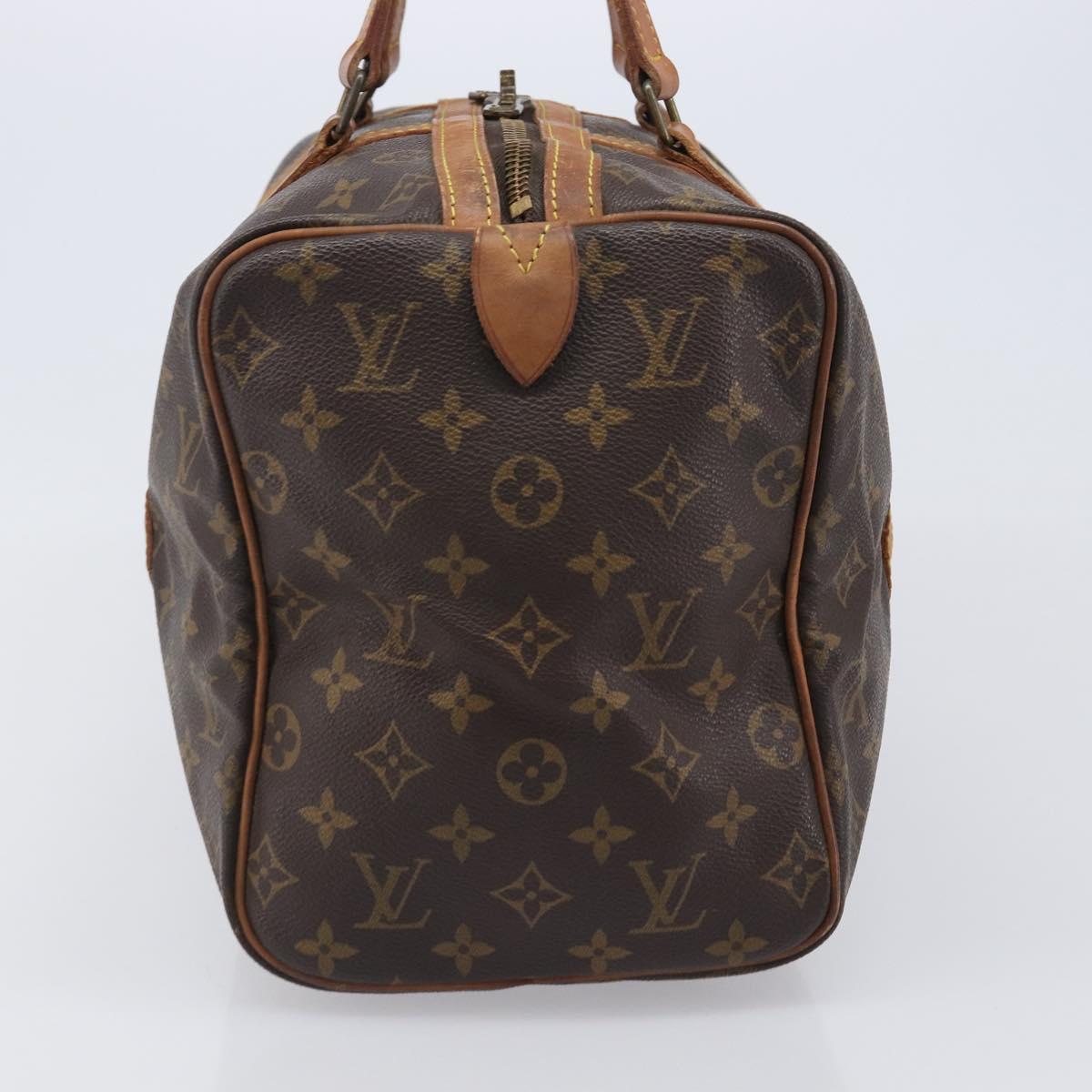 LOUIS VUITTON Monogram Sac Souple 35 Boston Bag M41626 LV Auth 205872