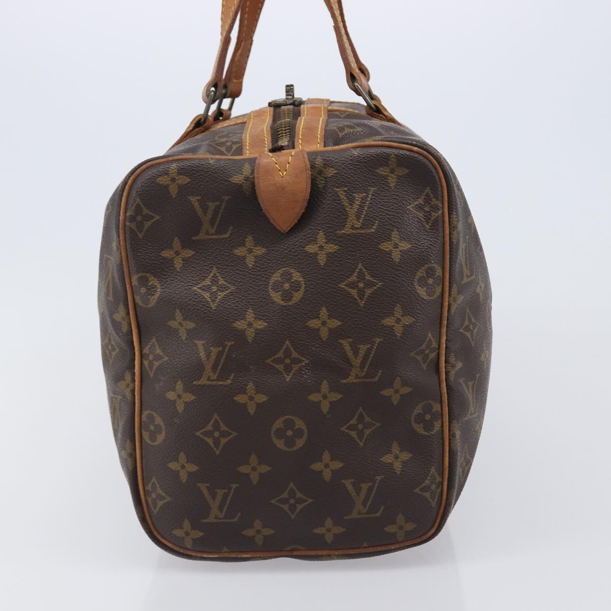 LOUIS VUITTON Monogram Sac Souple 35 Boston Bag M41626 LV Auth 205872