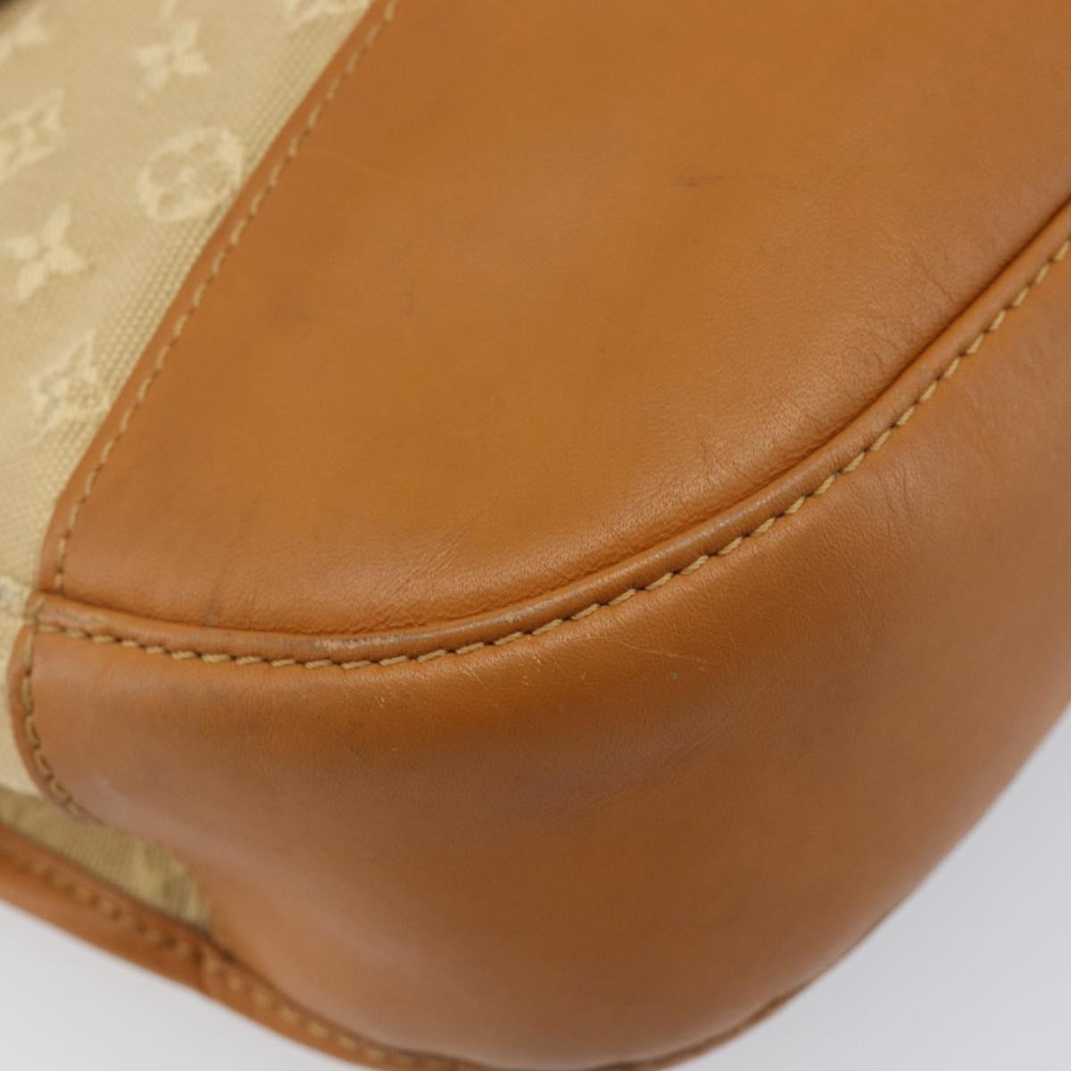 LOUIS VUITTON Monogram Mini Belanger Shoulder Bag Beige M92674 LV Auth 205875
