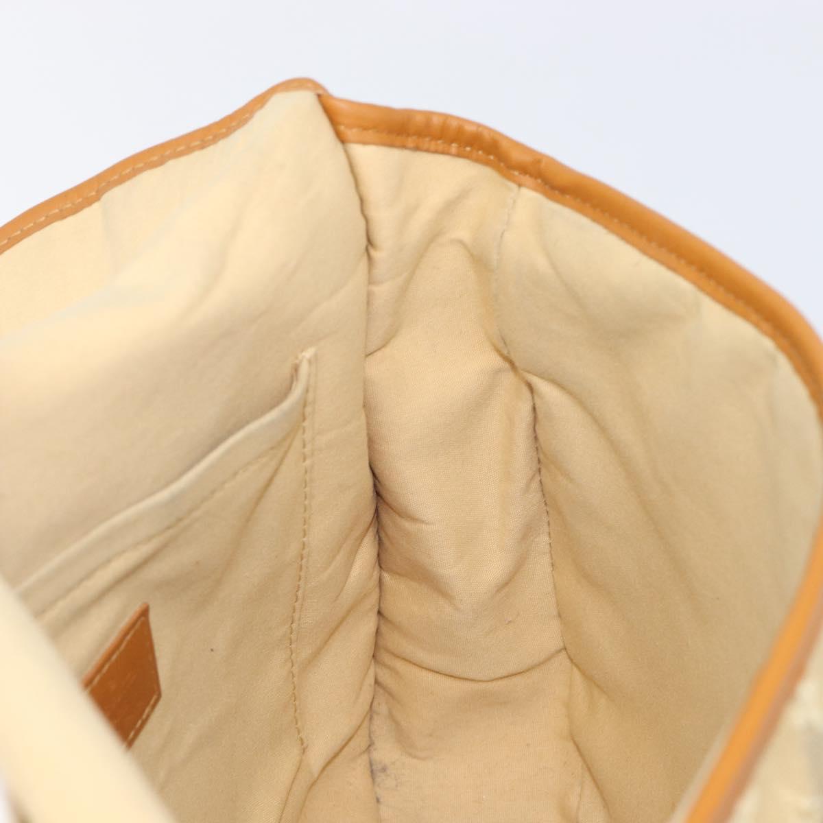 LOUIS VUITTON Monogram Mini Belanger Shoulder Bag Beige M92674 LV Auth 205875
