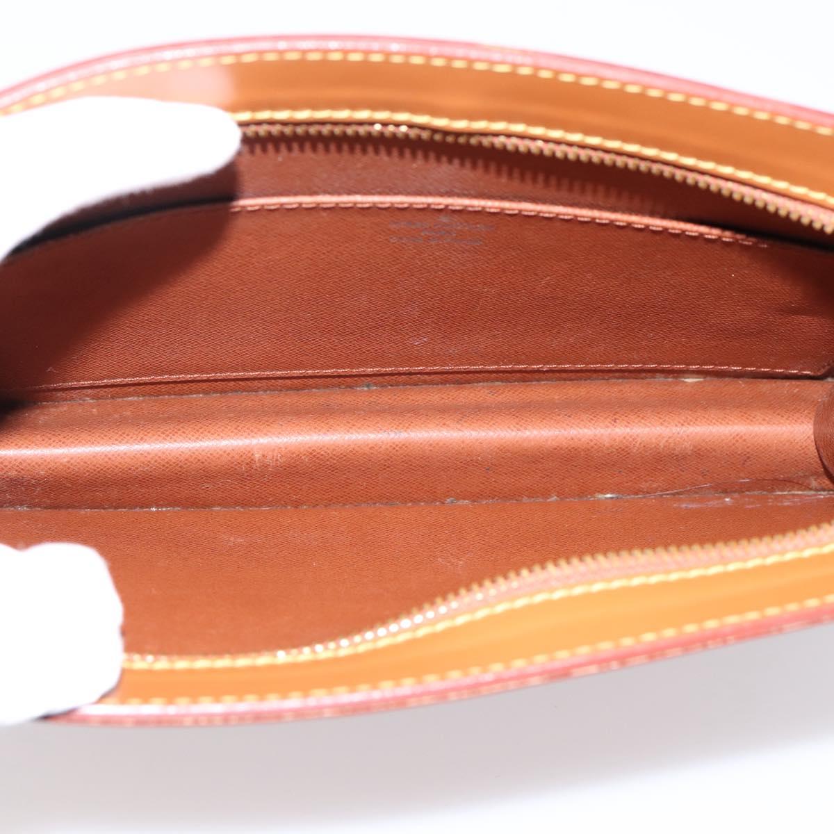 LOUIS VUITTON Epi Pochette Homme Clutch Bag Zipangu Gold M52528 LV Auth 205876A