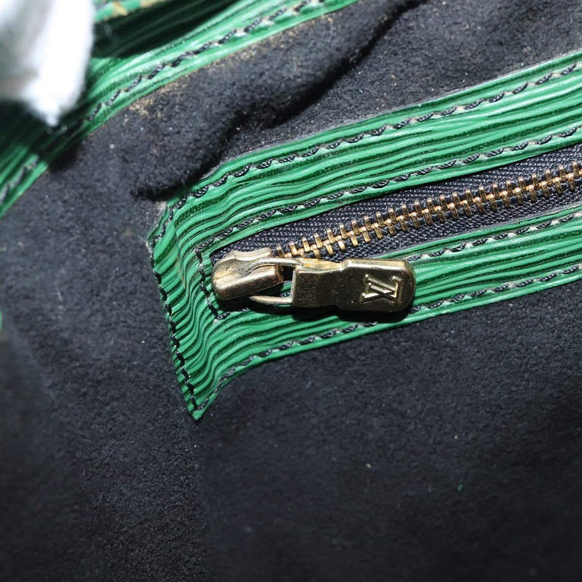 LOUIS VUITTON Epi Petit Noe Shoulder Bag Green M44104 LV Auth 205877