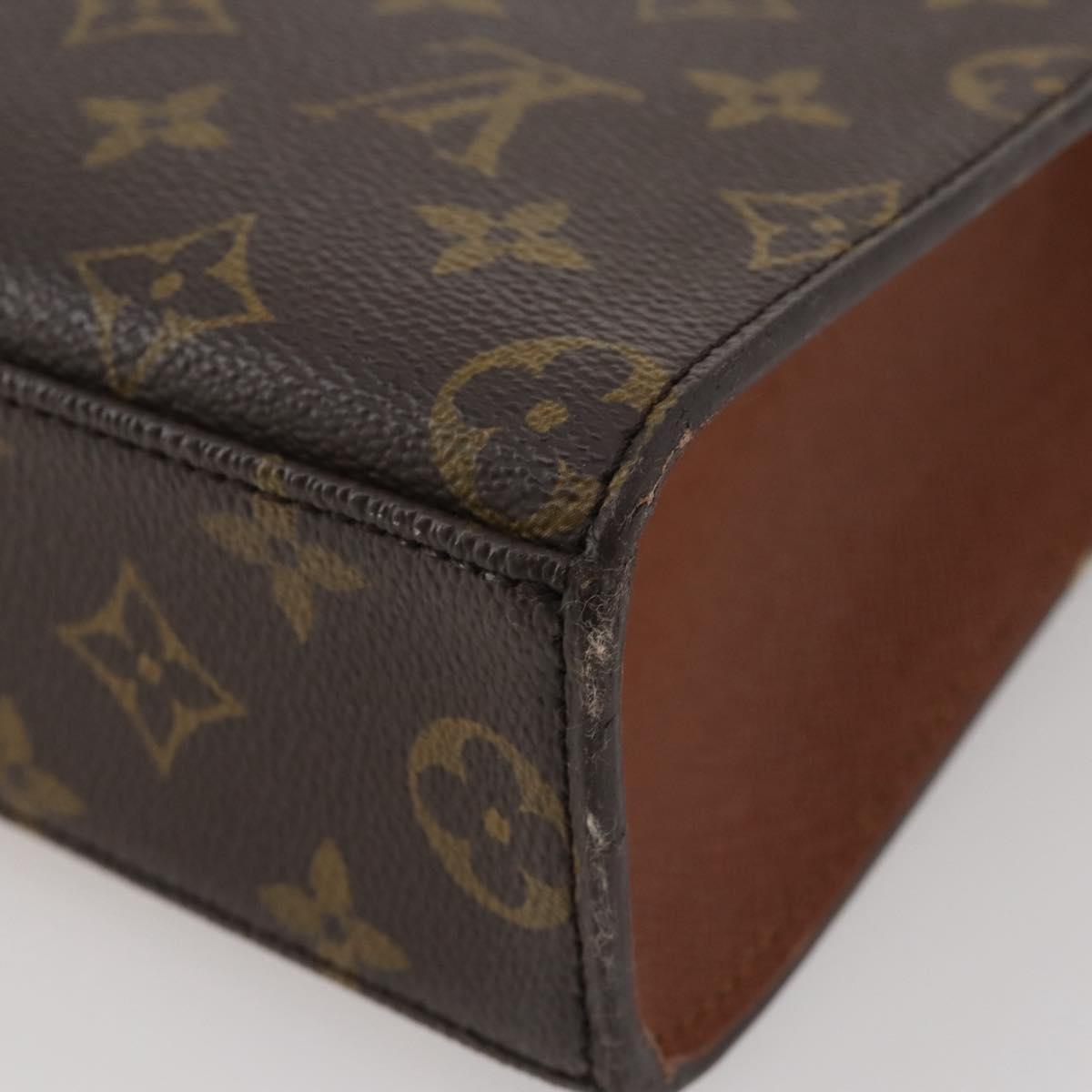 LOUIS VUITTON Monogram Malesherbes Hand Bag M51379 LV Auth 205881