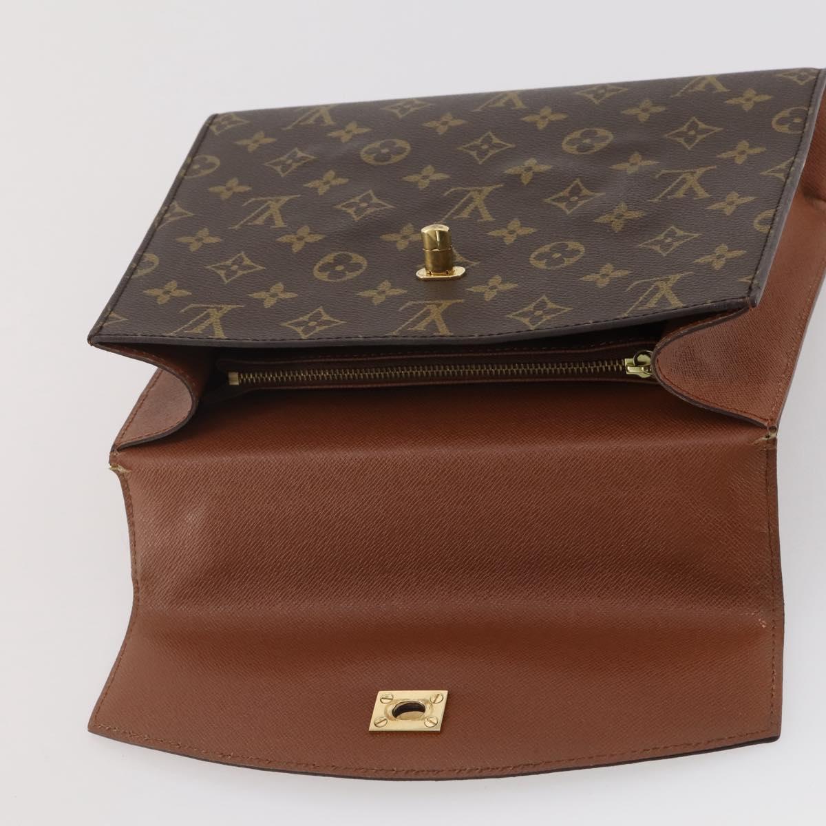 LOUIS VUITTON Monogram Malesherbes Hand Bag M51379 LV Auth 205881