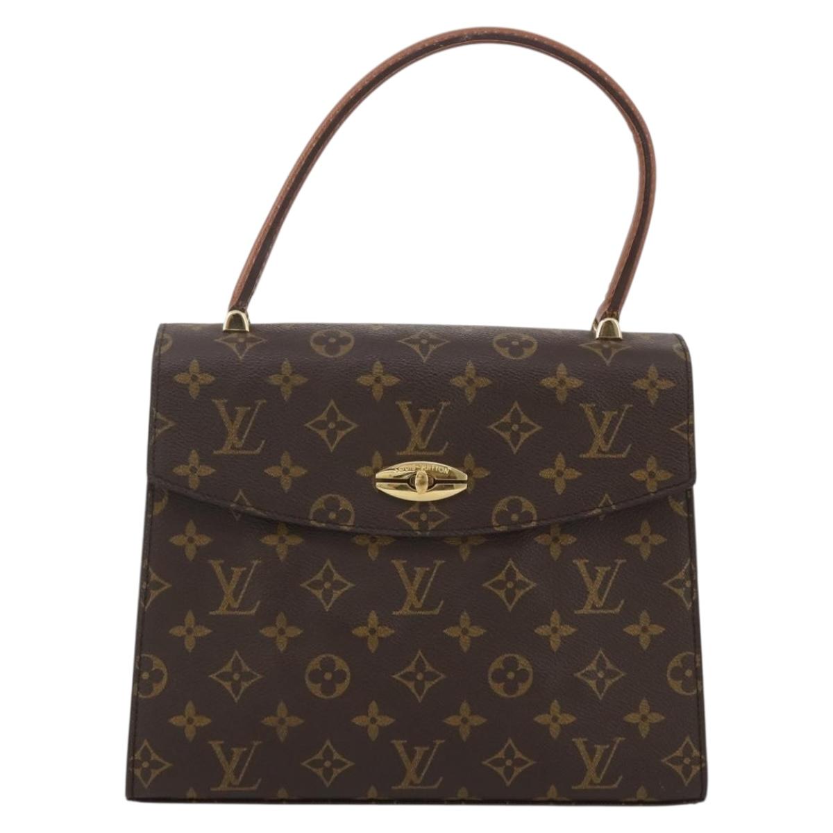 LOUIS VUITTON Monogram Malesherbes Hand Bag M51379 LV Auth 205881