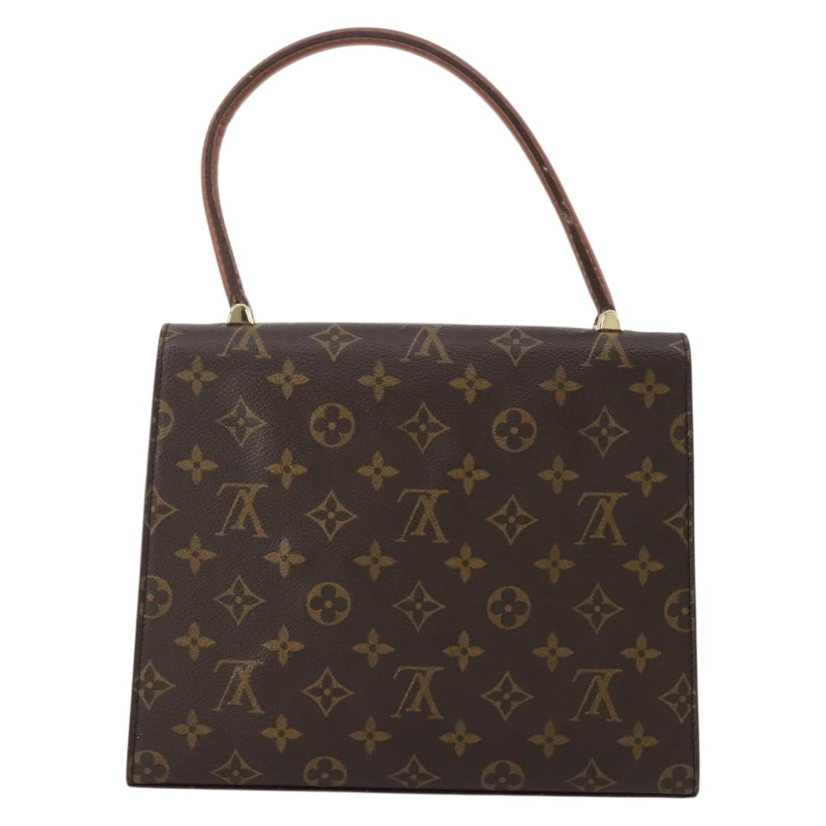LOUIS VUITTON Monogram Malesherbes Hand Bag M51379 LV Auth 205881