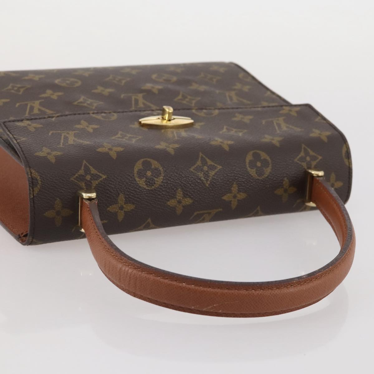 LOUIS VUITTON Monogram Malesherbes Hand Bag M51379 LV Auth 205881