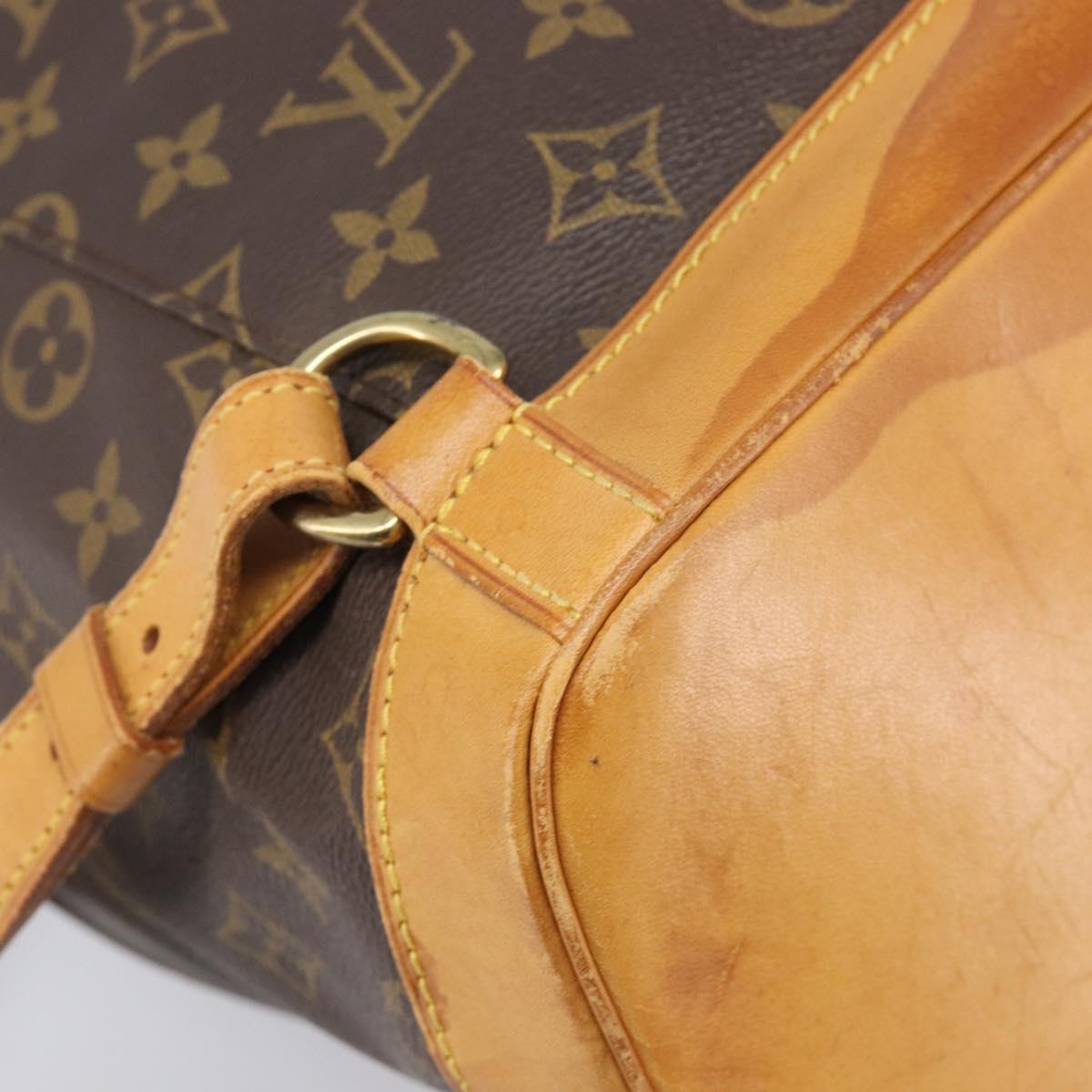 LOUIS VUITTON Monogram Montsouris GM Backpack M51135 LV Auth 205883