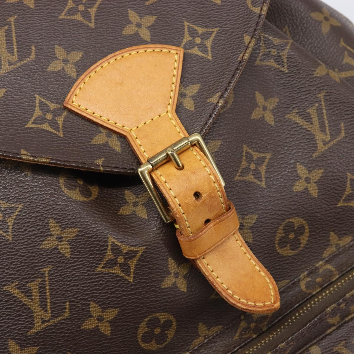LOUIS VUITTON Monogram Montsouris GM Backpack M51135 LV Auth 205883