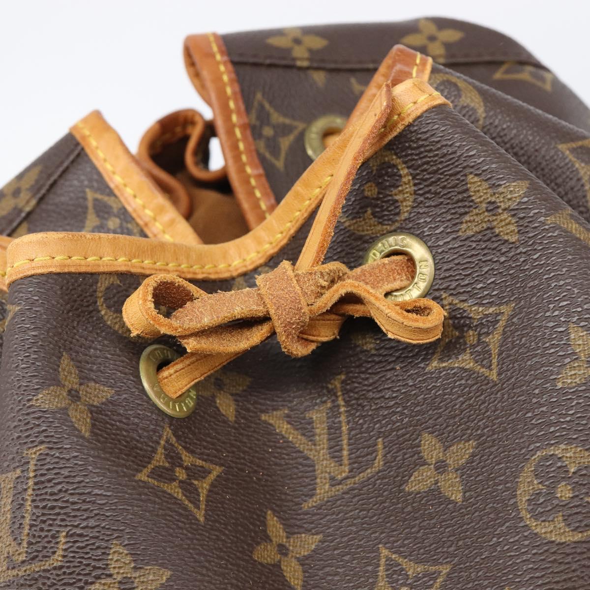 LOUIS VUITTON Monogram Montsouris GM Backpack M51135 LV Auth 205883