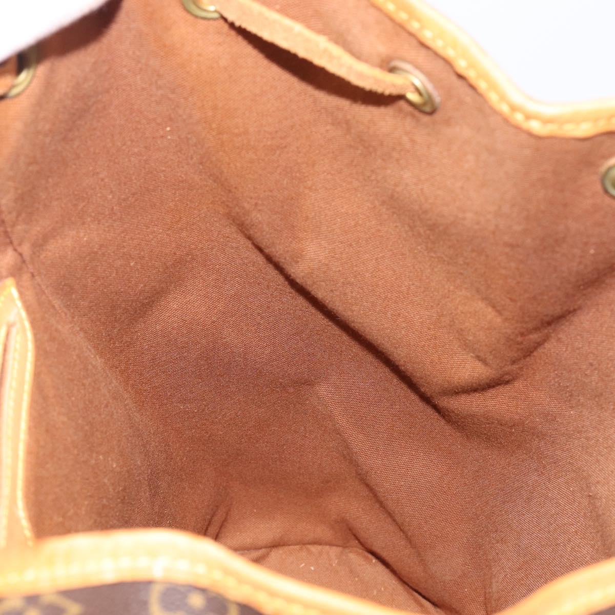 LOUIS VUITTON Monogram Montsouris GM Backpack M51135 LV Auth 205883