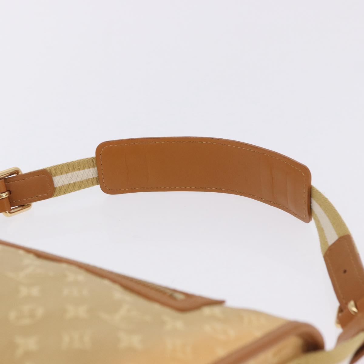 LOUIS VUITTON Monogram Mini Pochette Catrain Bag Beige M92333 LV Auth 205884