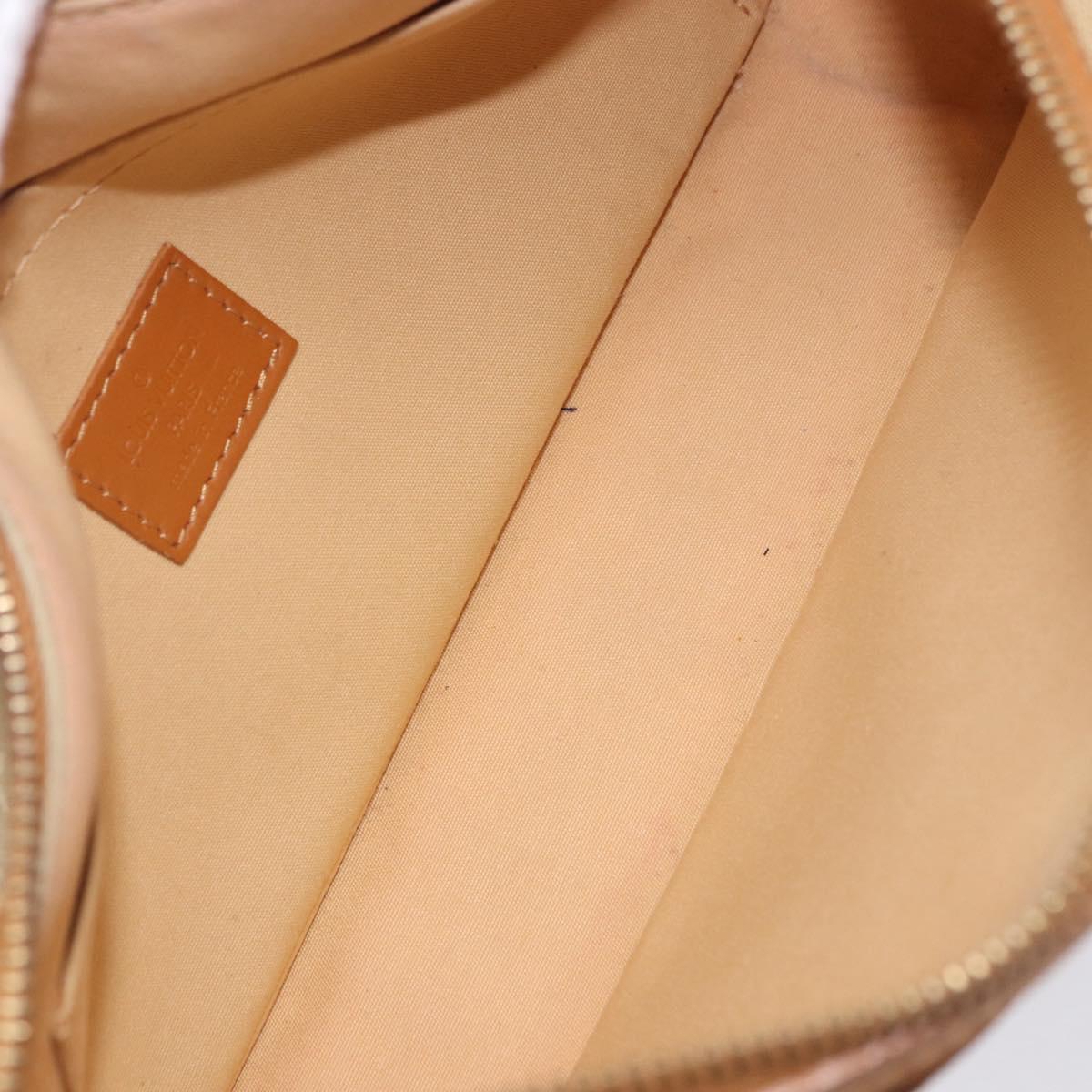 LOUIS VUITTON Monogram Mini Pochette Catrain Bag Beige M92333 LV Auth 205884
