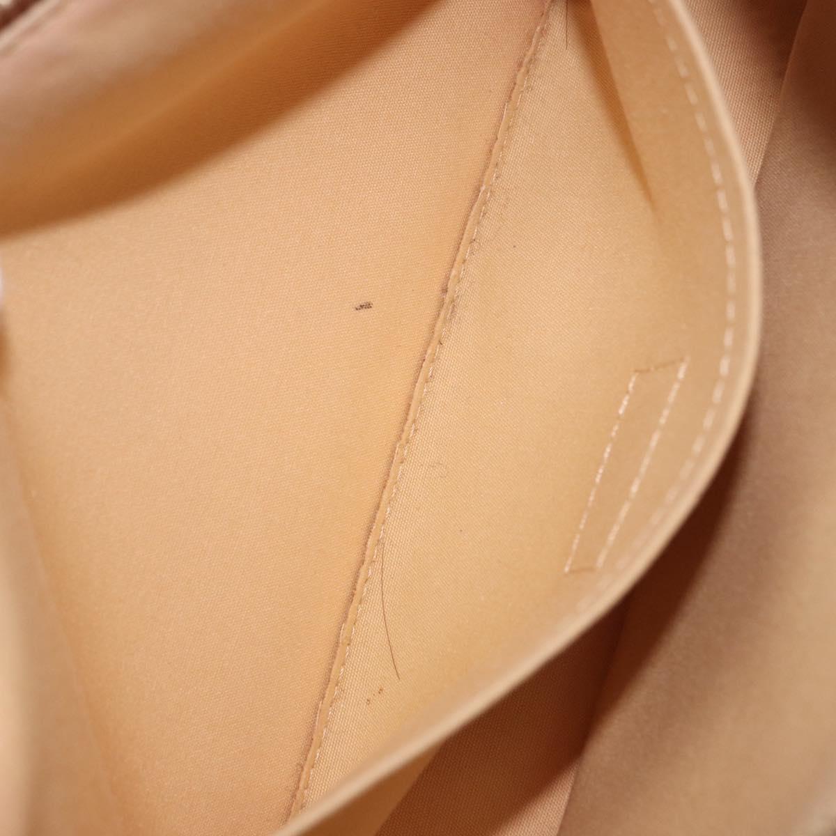 LOUIS VUITTON Monogram Mini Pochette Catrain Bag Beige M92333 LV Auth 205884