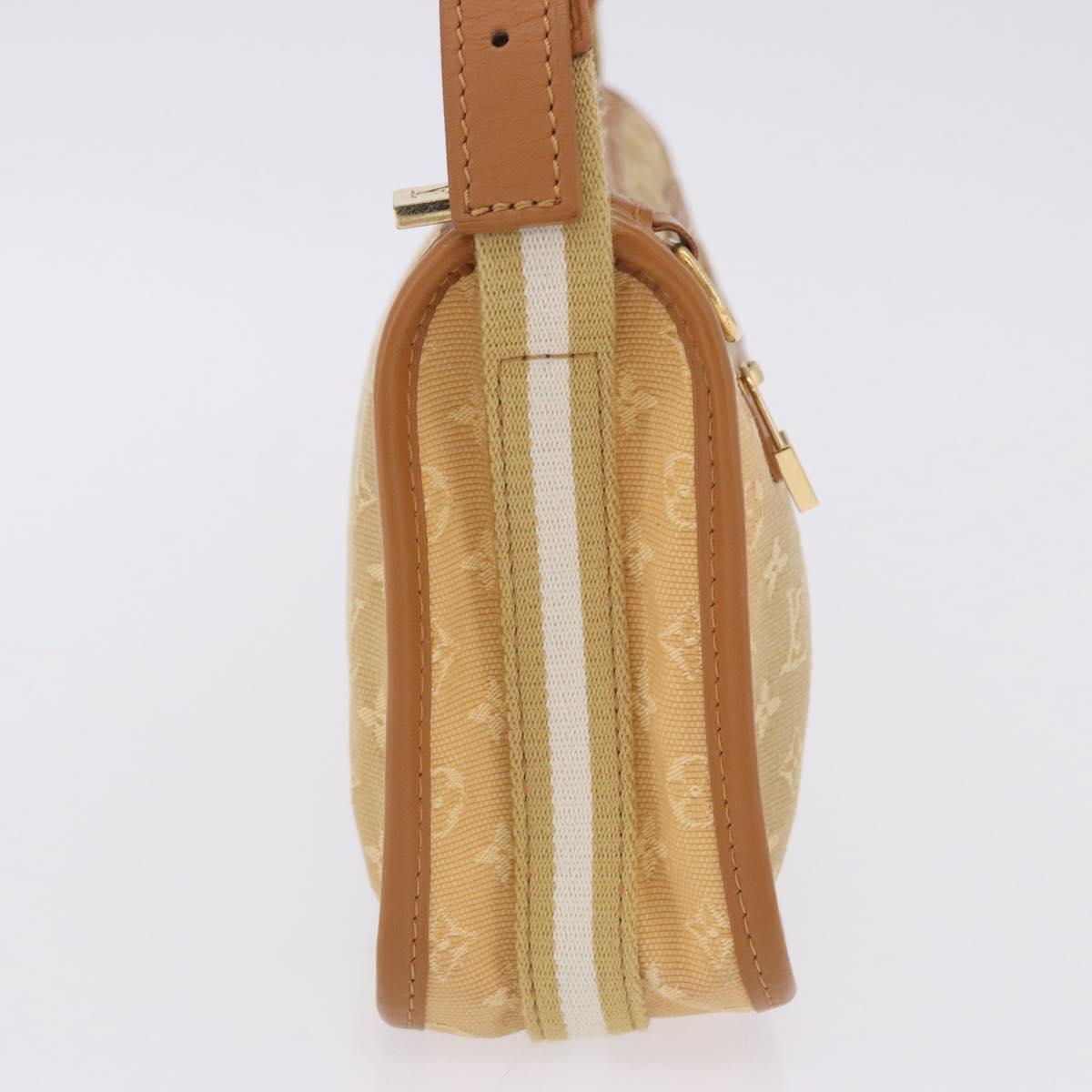 LOUIS VUITTON Monogram Mini Pochette Catrain Bag Beige M92333 LV Auth 205884