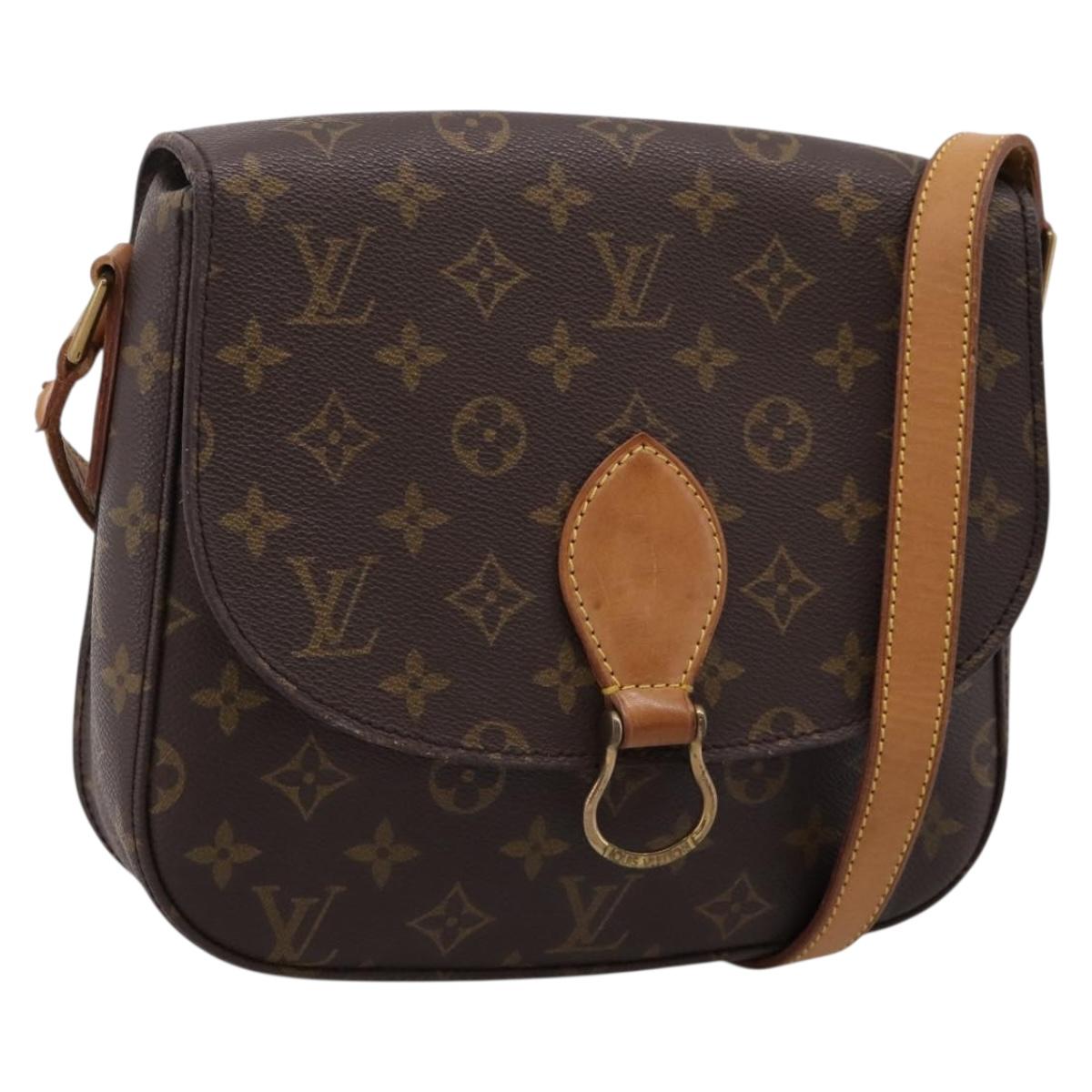 LOUIS VUITTON Monogram Saint Cloud GM Shoulder Bag M51242 LV Auth 205902