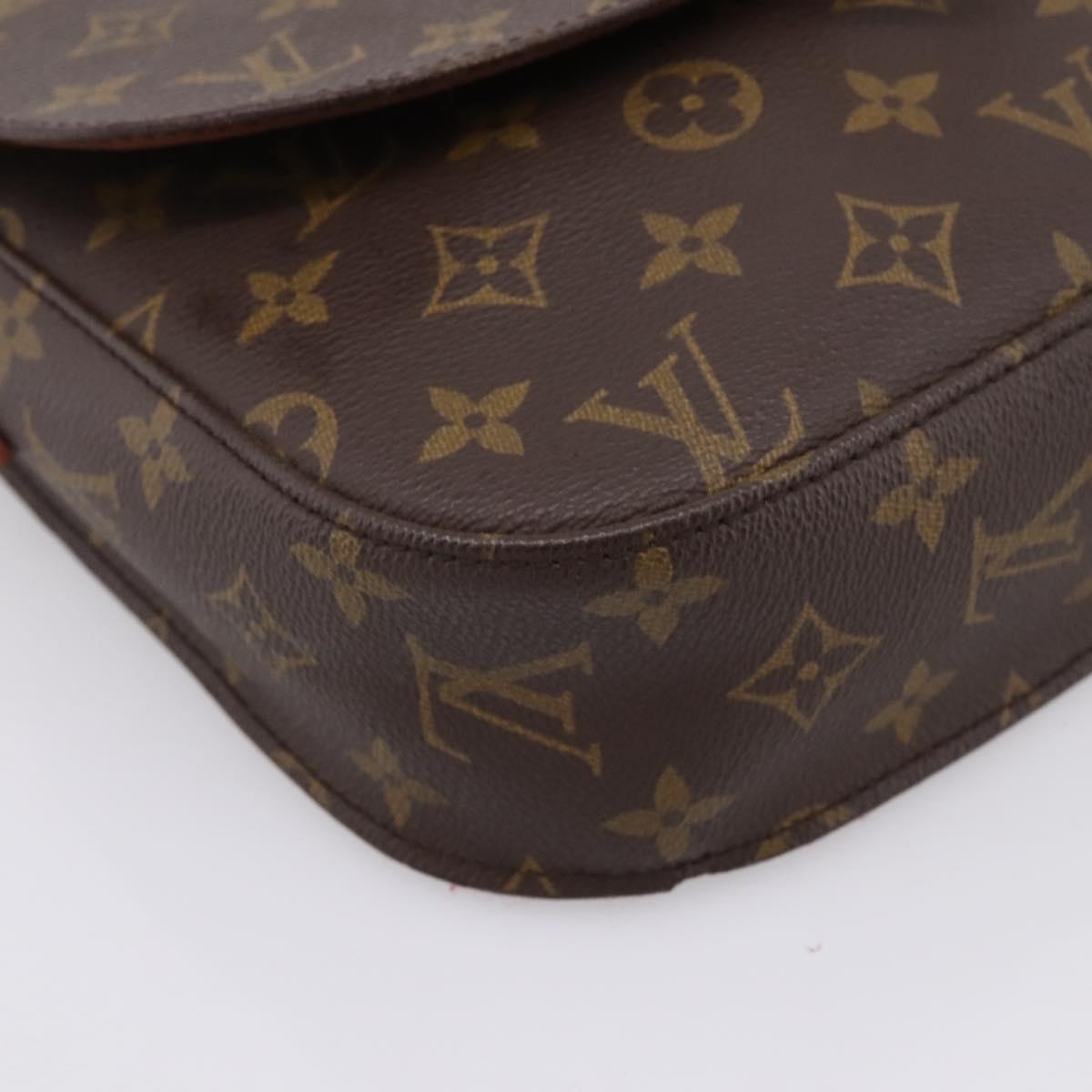 LOUIS VUITTON Monogram Saint Cloud GM Shoulder Bag M51242 LV Auth 205902