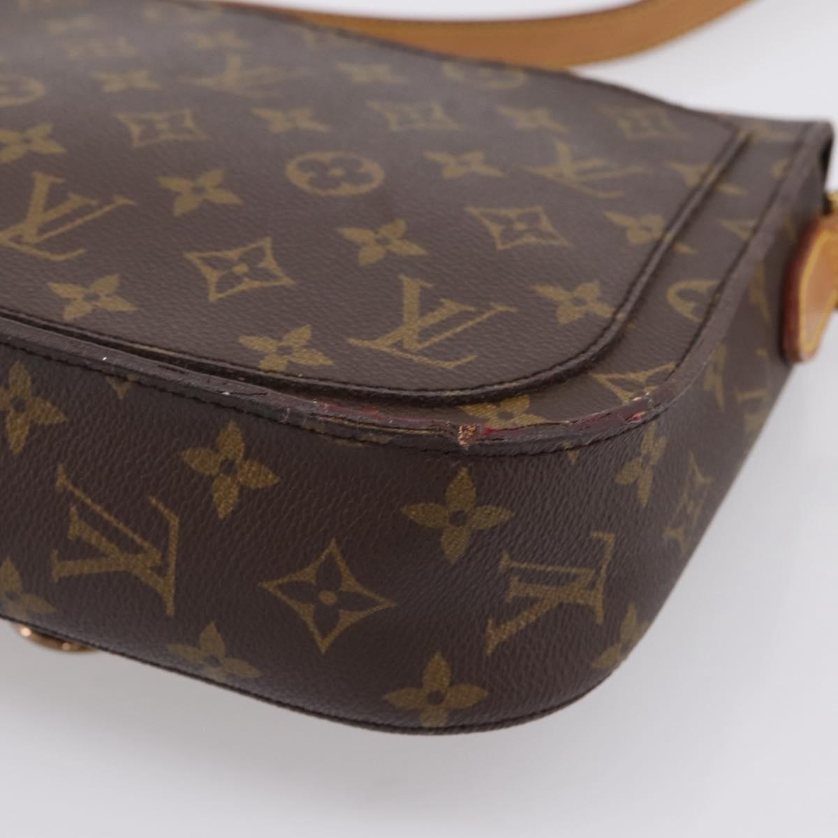 LOUIS VUITTON Monogram Saint Cloud GM Shoulder Bag M51242 LV Auth 205902