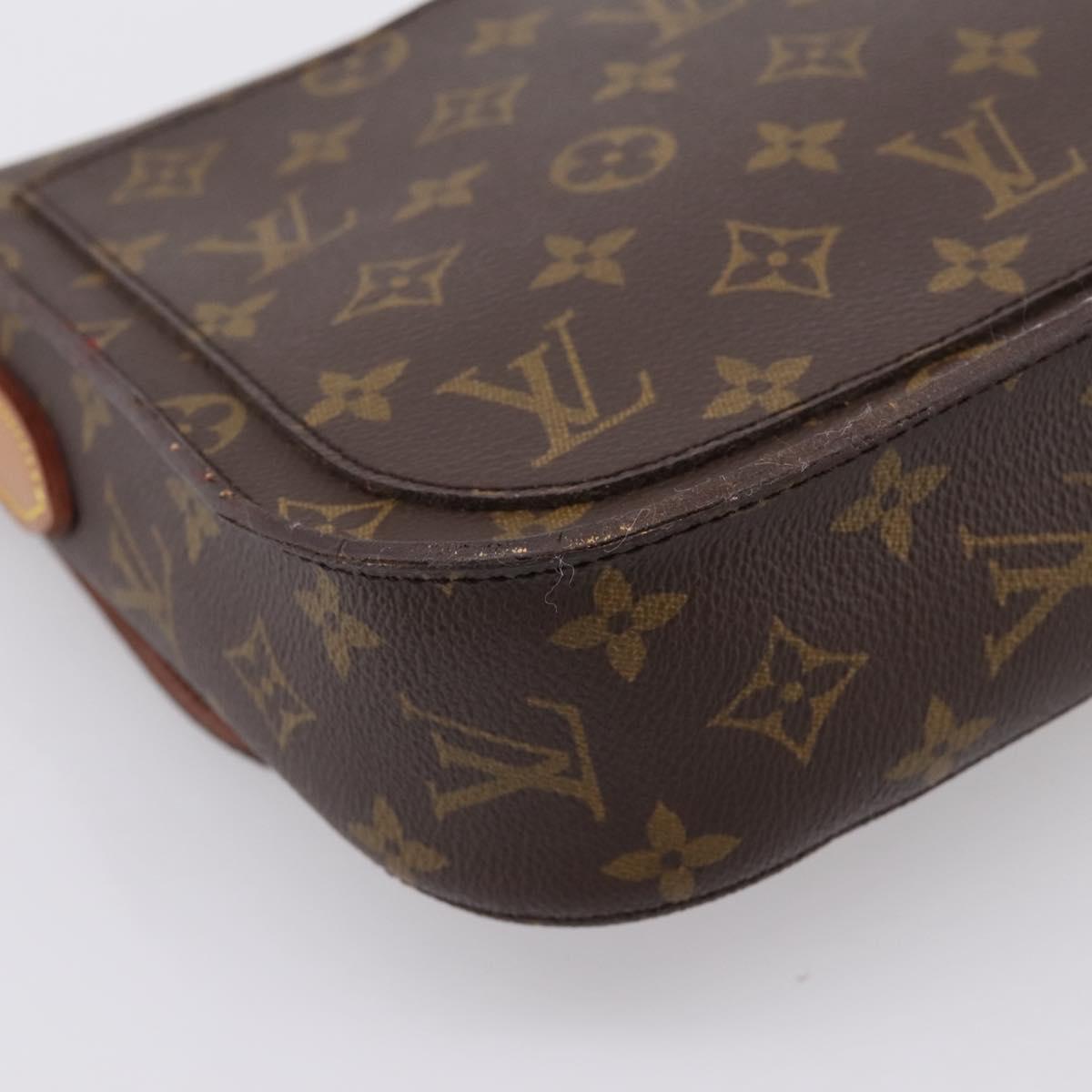 LOUIS VUITTON Monogram Saint Cloud GM Shoulder Bag M51242 LV Auth 205902