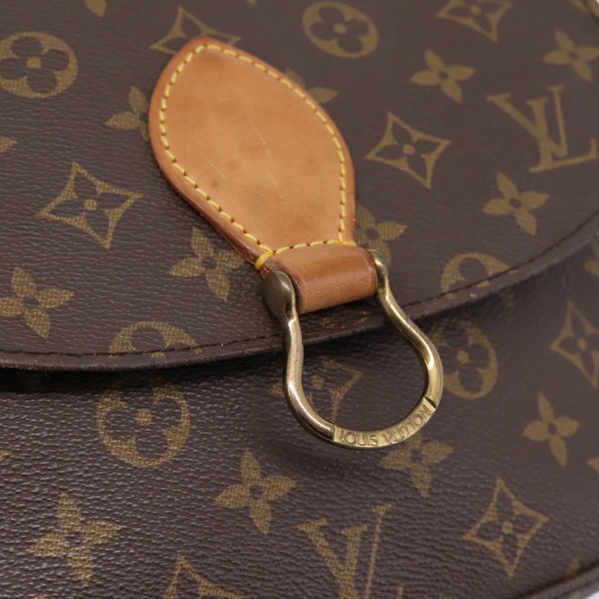 LOUIS VUITTON Monogram Saint Cloud GM Shoulder Bag M51242 LV Auth 205902