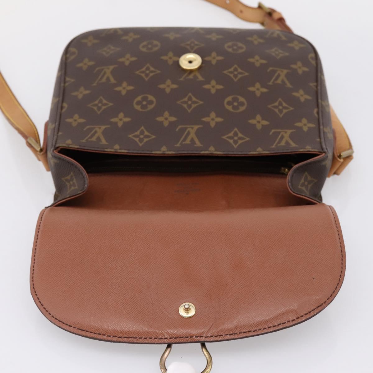 LOUIS VUITTON Monogram Saint Cloud GM Shoulder Bag M51242 LV Auth 205902