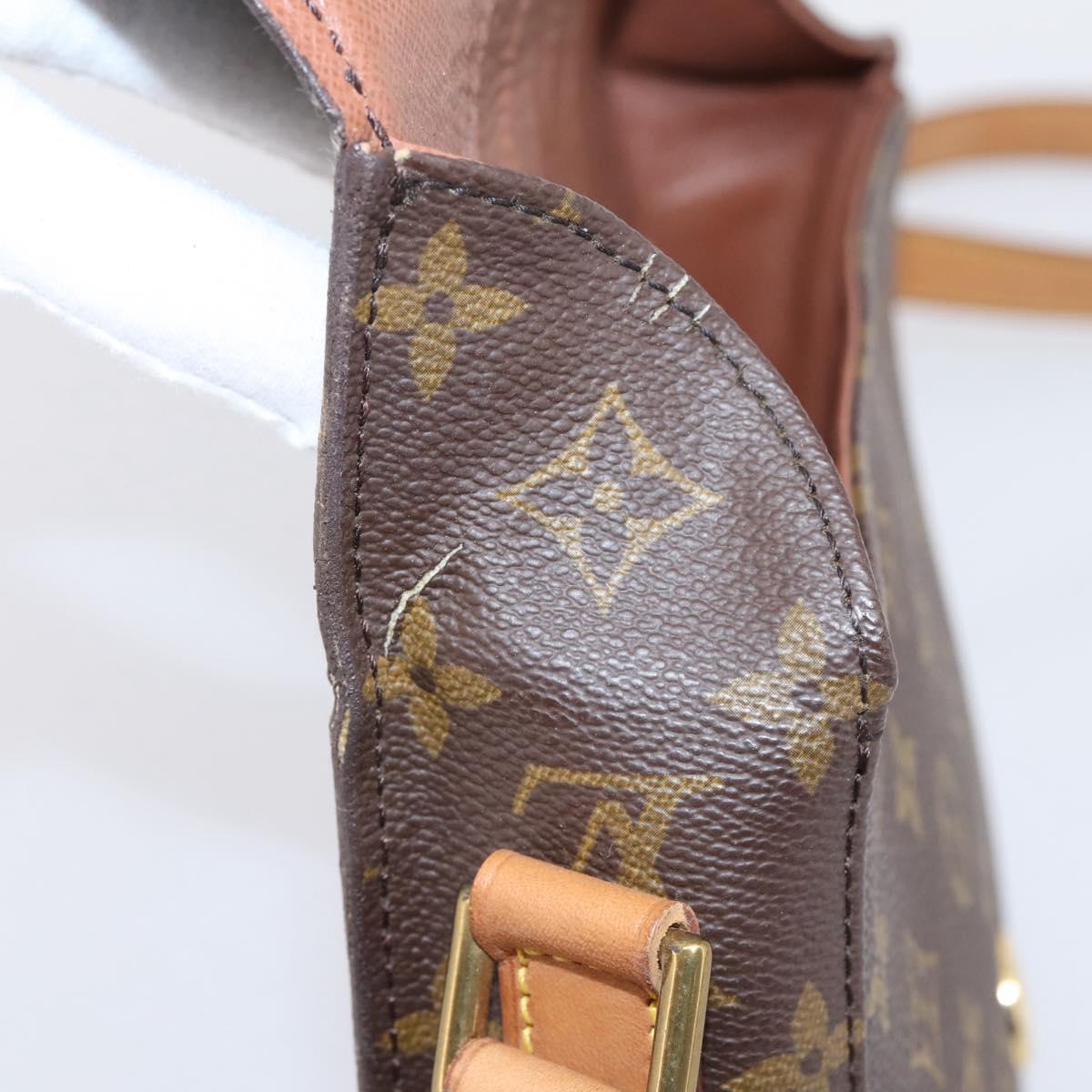 LOUIS VUITTON Monogram Saint Cloud GM Shoulder Bag M51242 LV Auth 205902