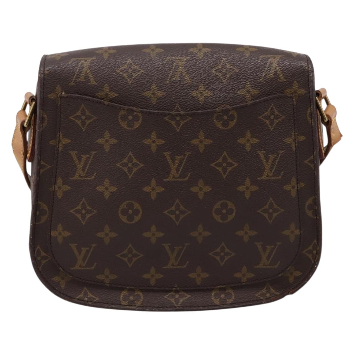 LOUIS VUITTON Monogram Saint Cloud GM Shoulder Bag M51242 LV Auth 205902