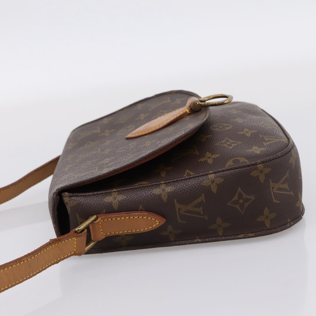 LOUIS VUITTON Monogram Saint Cloud GM Shoulder Bag M51242 LV Auth 205902