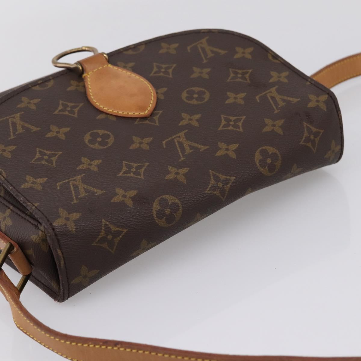 LOUIS VUITTON Monogram Saint Cloud GM Shoulder Bag M51242 LV Auth 205902