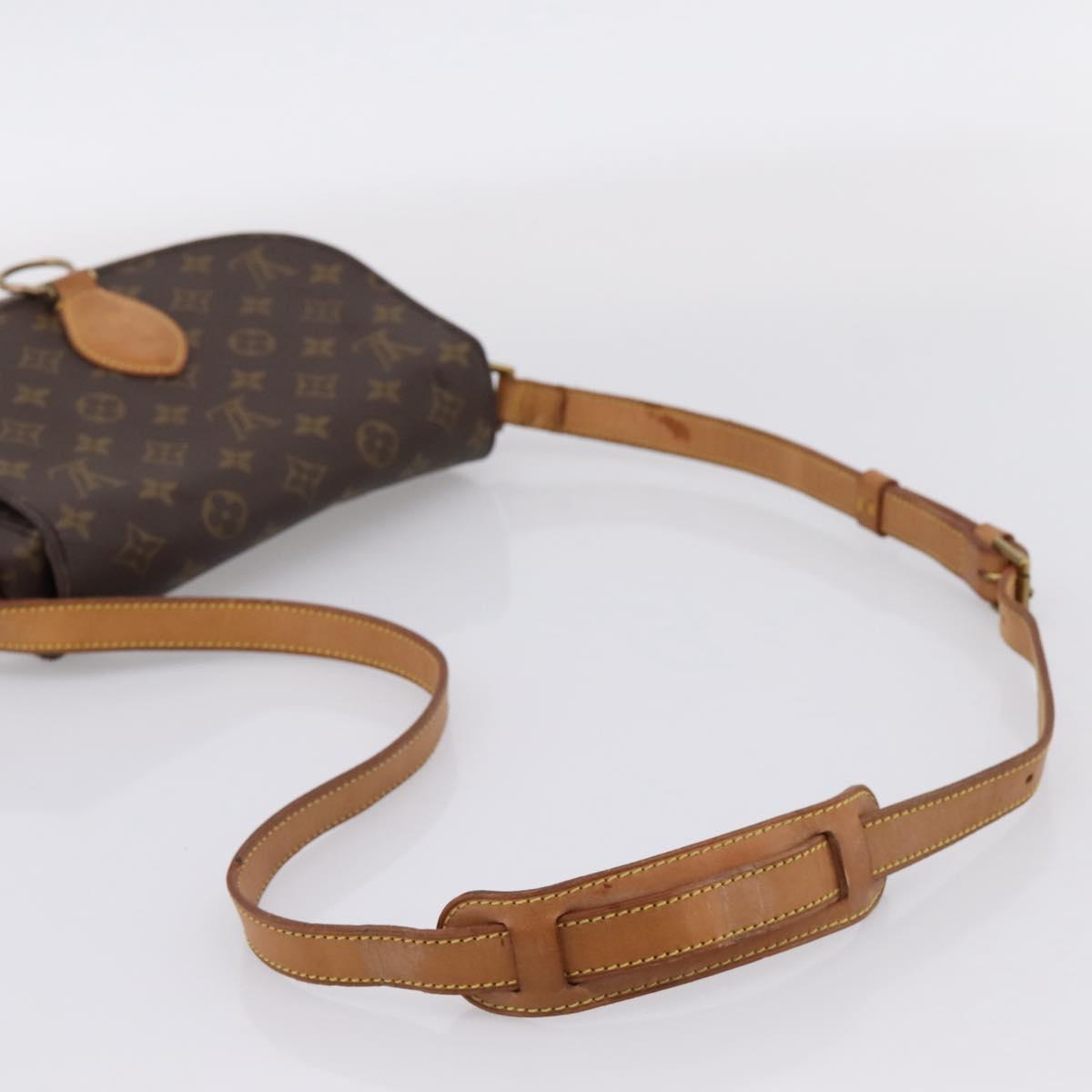 LOUIS VUITTON Monogram Saint Cloud GM Shoulder Bag M51242 LV Auth 205902