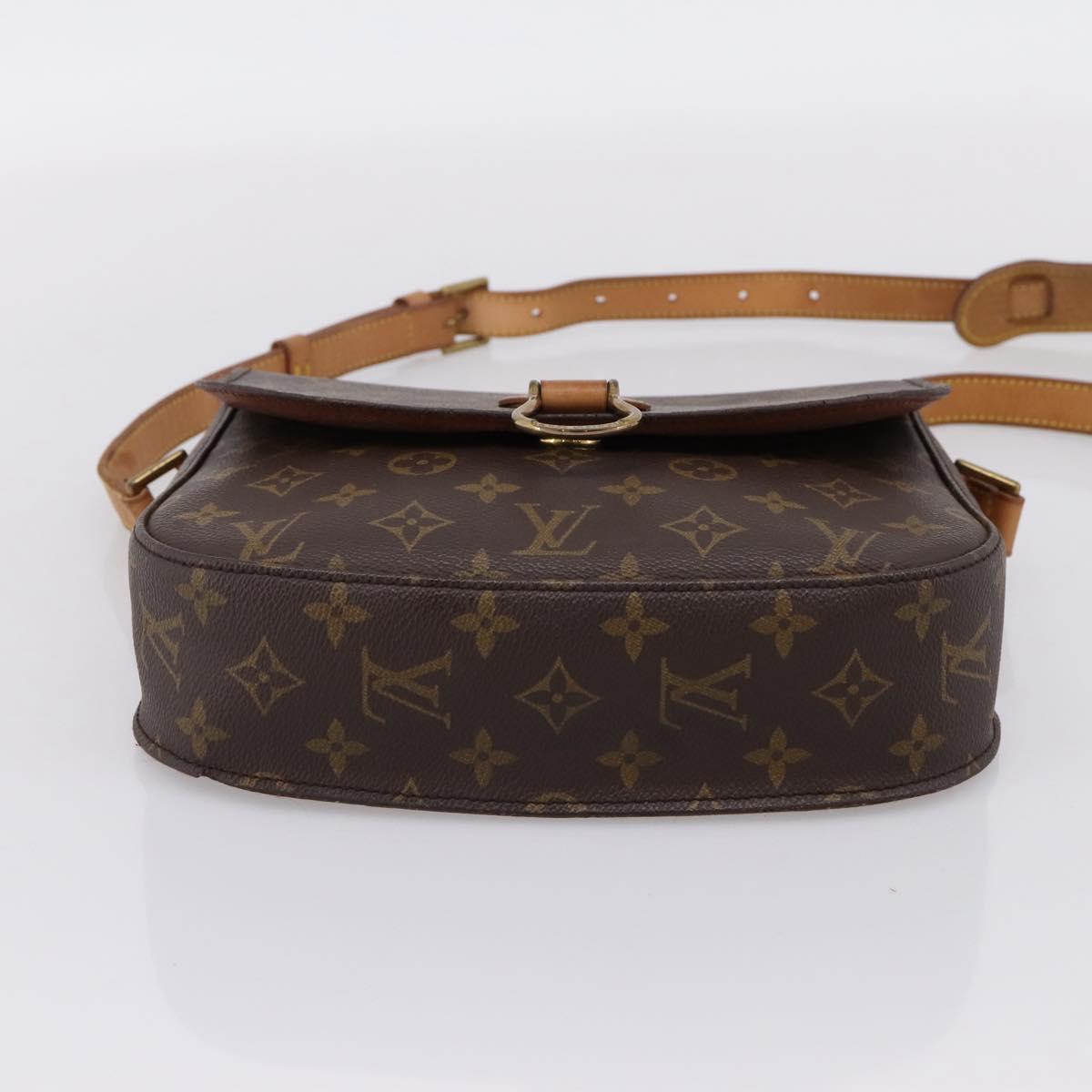 LOUIS VUITTON Monogram Saint Cloud GM Shoulder Bag M51242 LV Auth 205902