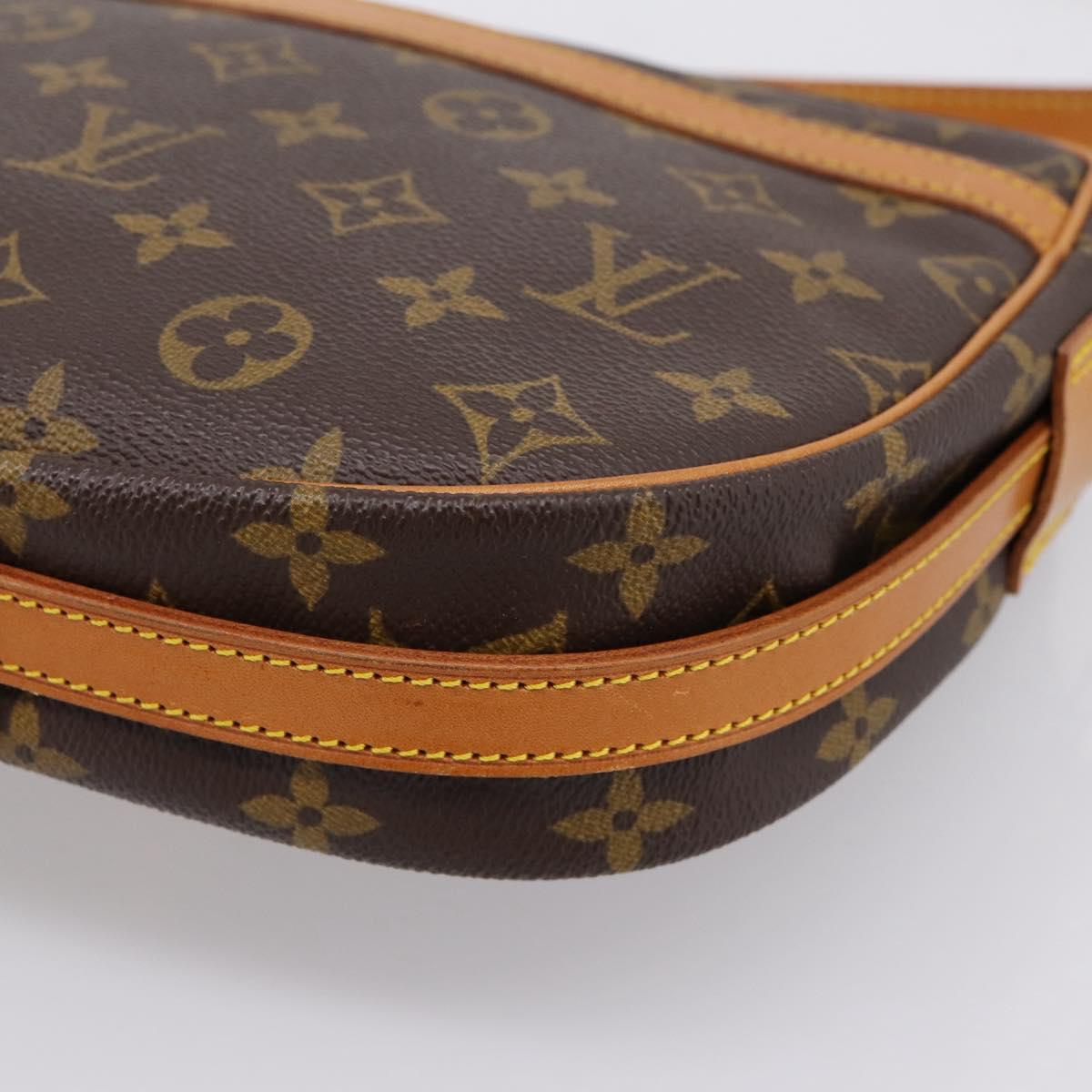 LOUIS VUITTON Monogram Jeune Fille MM Shoulder Bag M51226 LV Auth 205903A