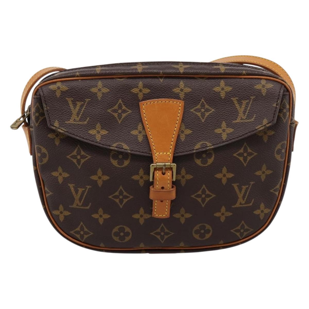 LOUIS VUITTON Monogram Jeune Fille MM Shoulder Bag M51226 LV Auth 205903A